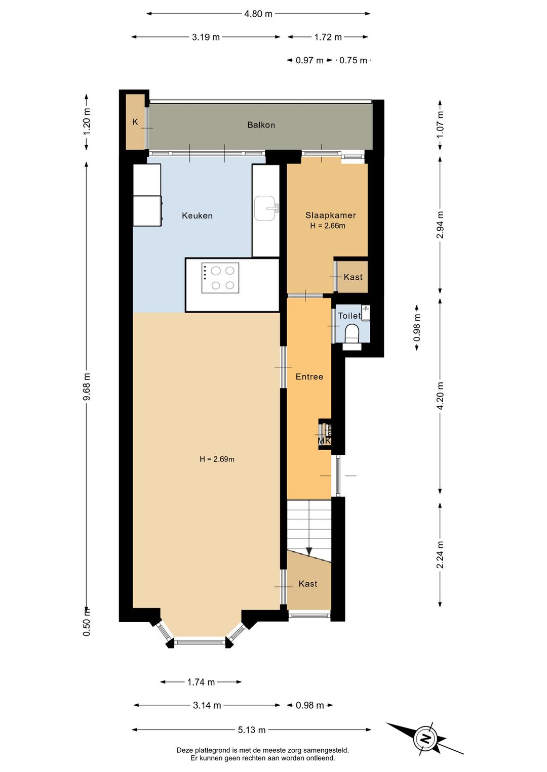 Foto 31 van Zoomstraat 3-BS