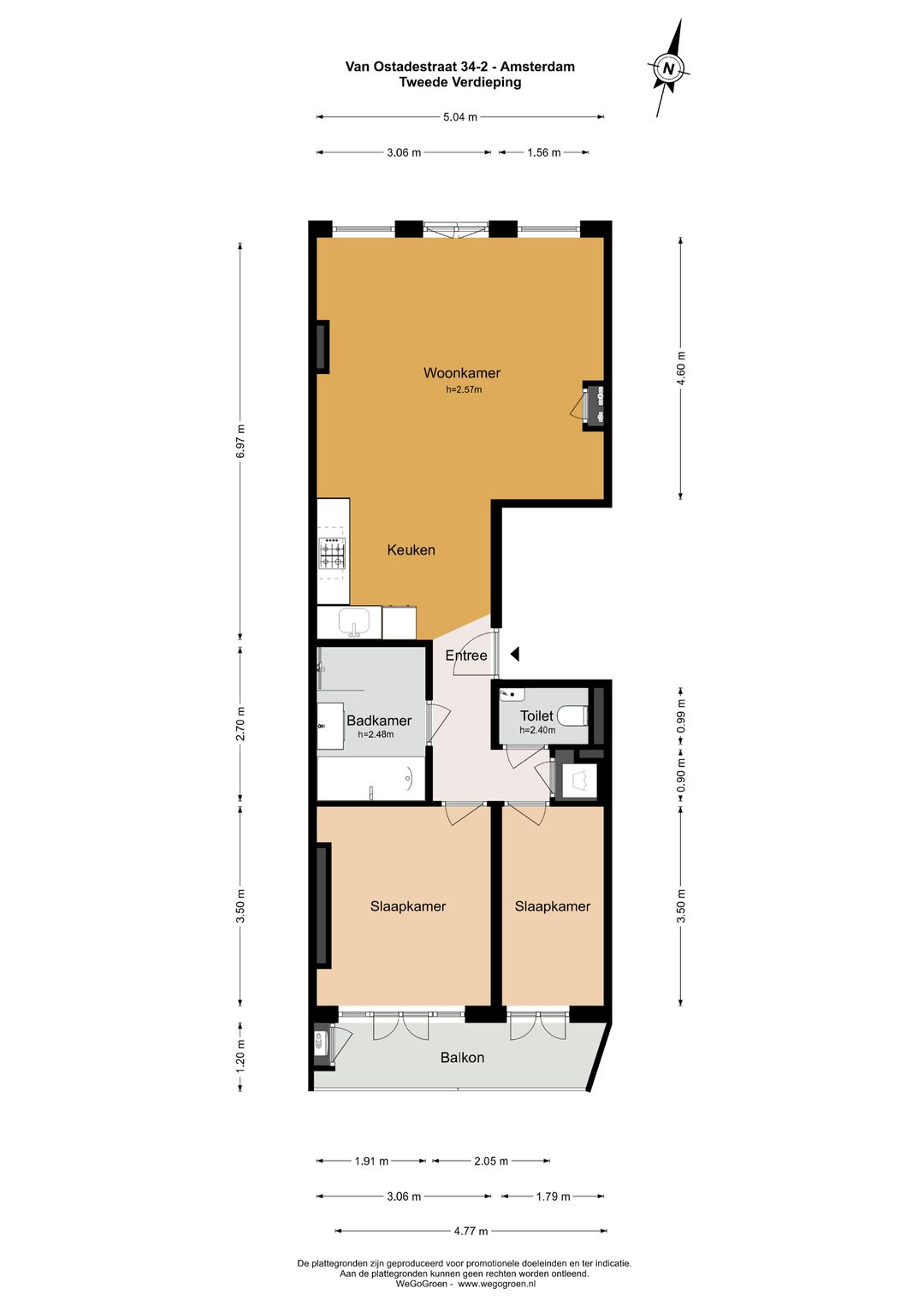 Foto 46 van Van Ostadestraat 34-2