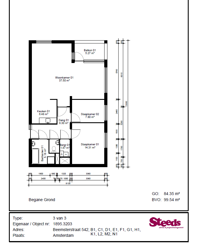 Foto 14 van Beemsterstraat 542-B1