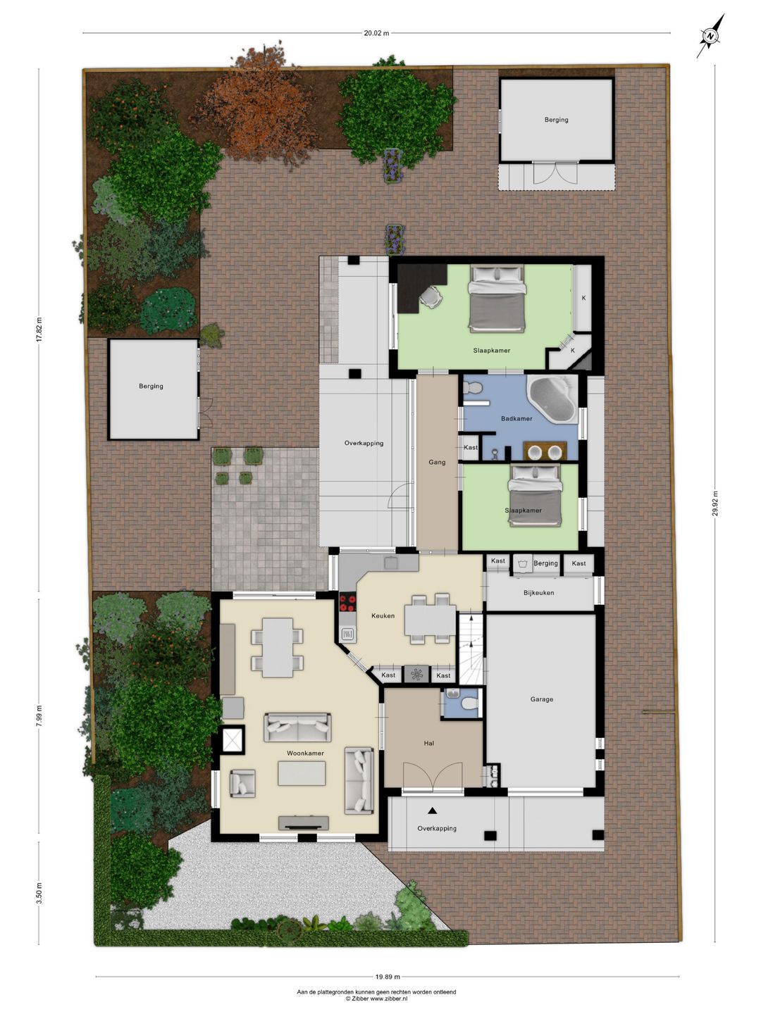 Spacious Life Cycle Proof Bungalow with Extra Floor and Garden in Acht — 43