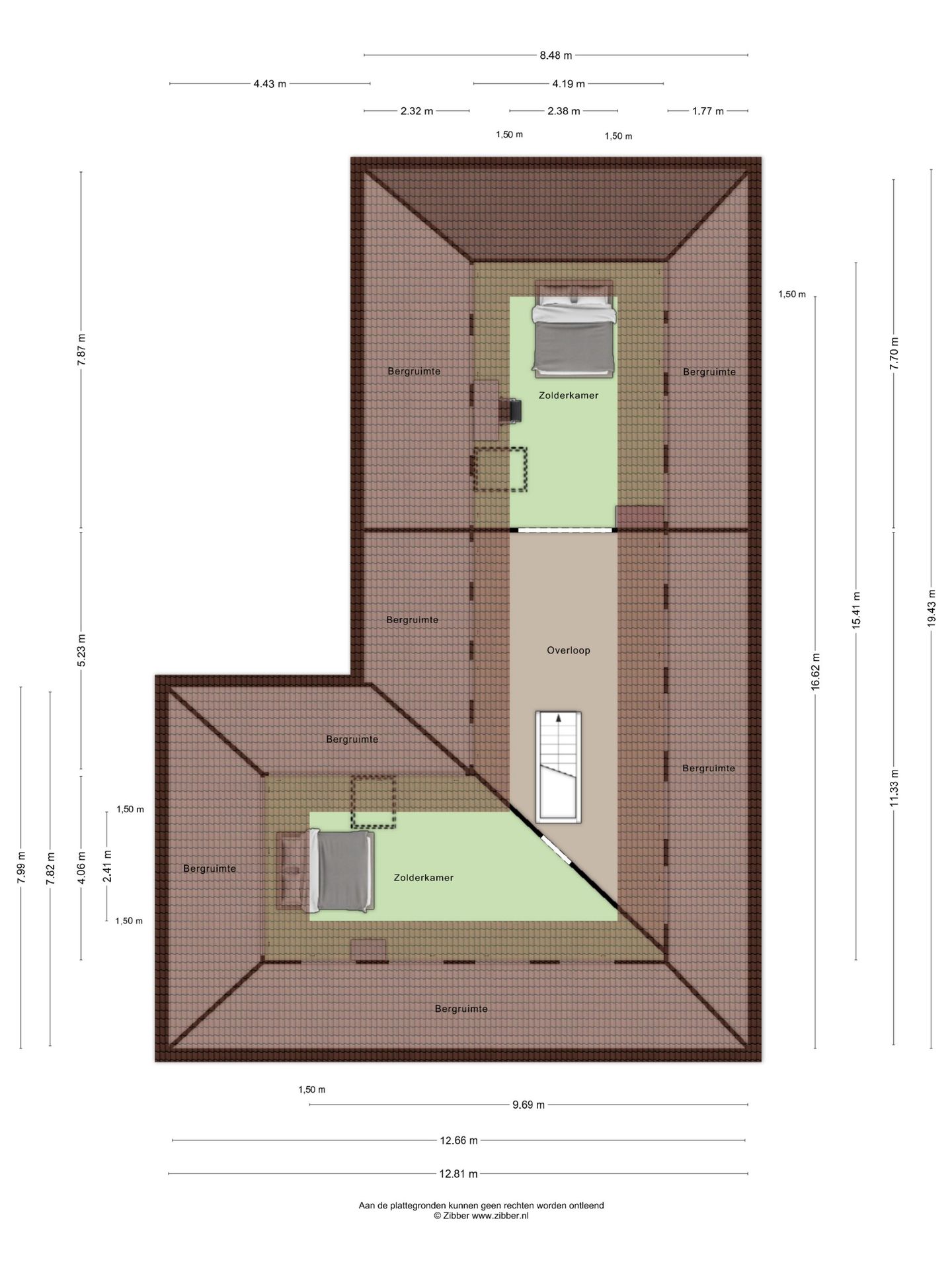 Spacious Life Cycle Proof Bungalow with Extra Floor and Garden in Acht — 44