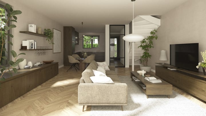 Foto 4 van Tussenwoning (Bouwnr. 3)