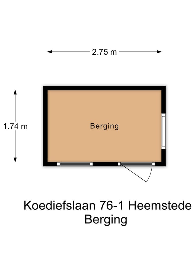 Foto 33 van Koediefslaan 76-A1