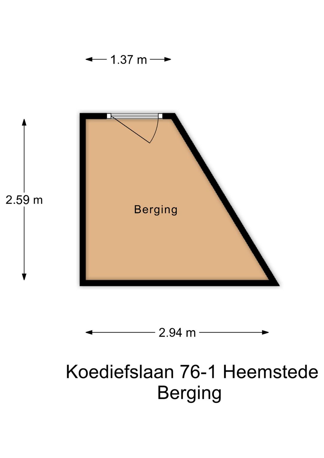 Foto 32 van Koediefslaan 76-A1