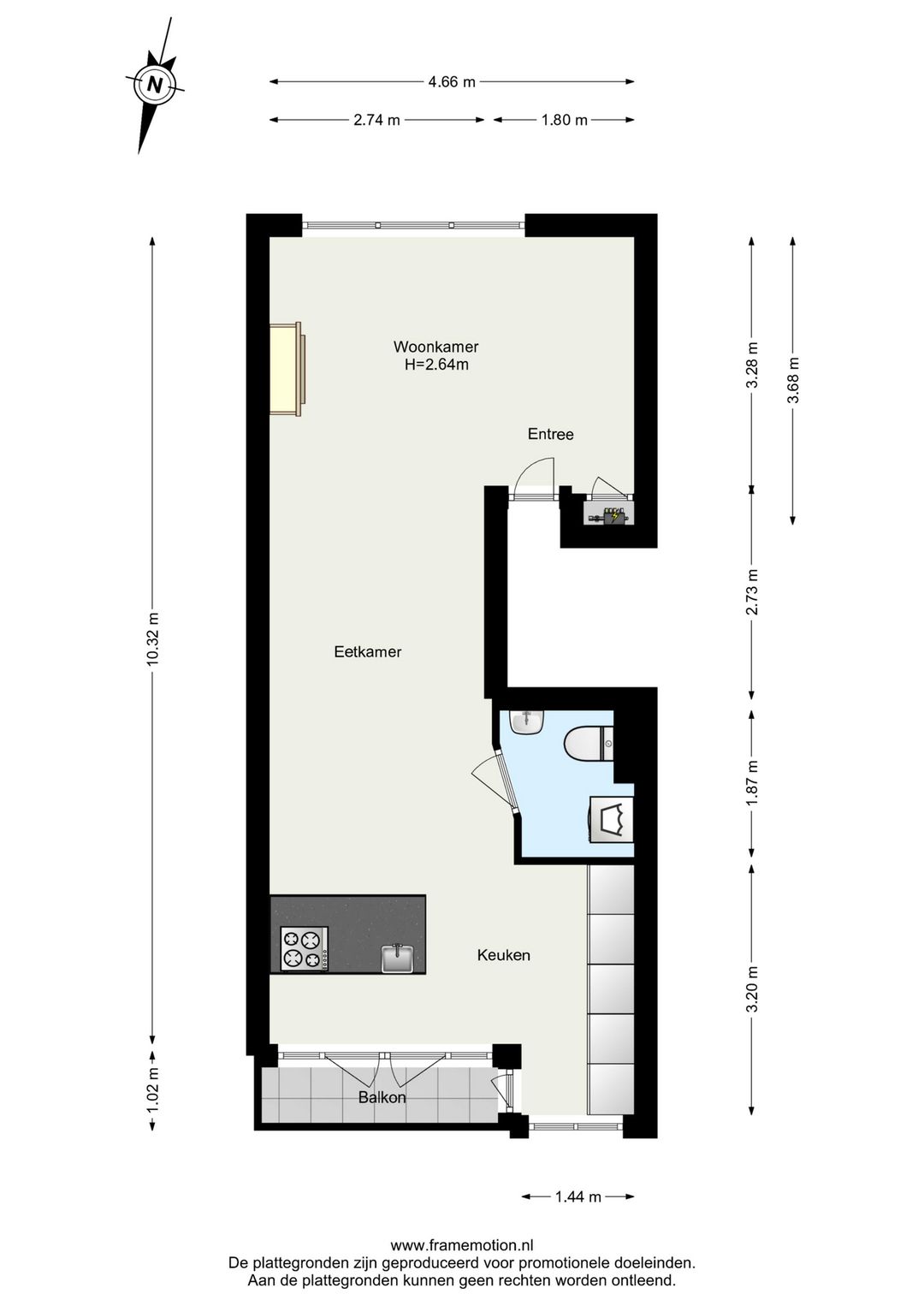 Foto 37 van Tak van Poortvlietstraat 9-B01