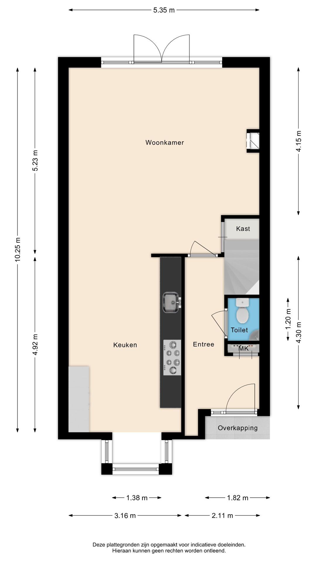 Spacious Townhouse with Rooftop Terrace in Green Getsewoud — 58