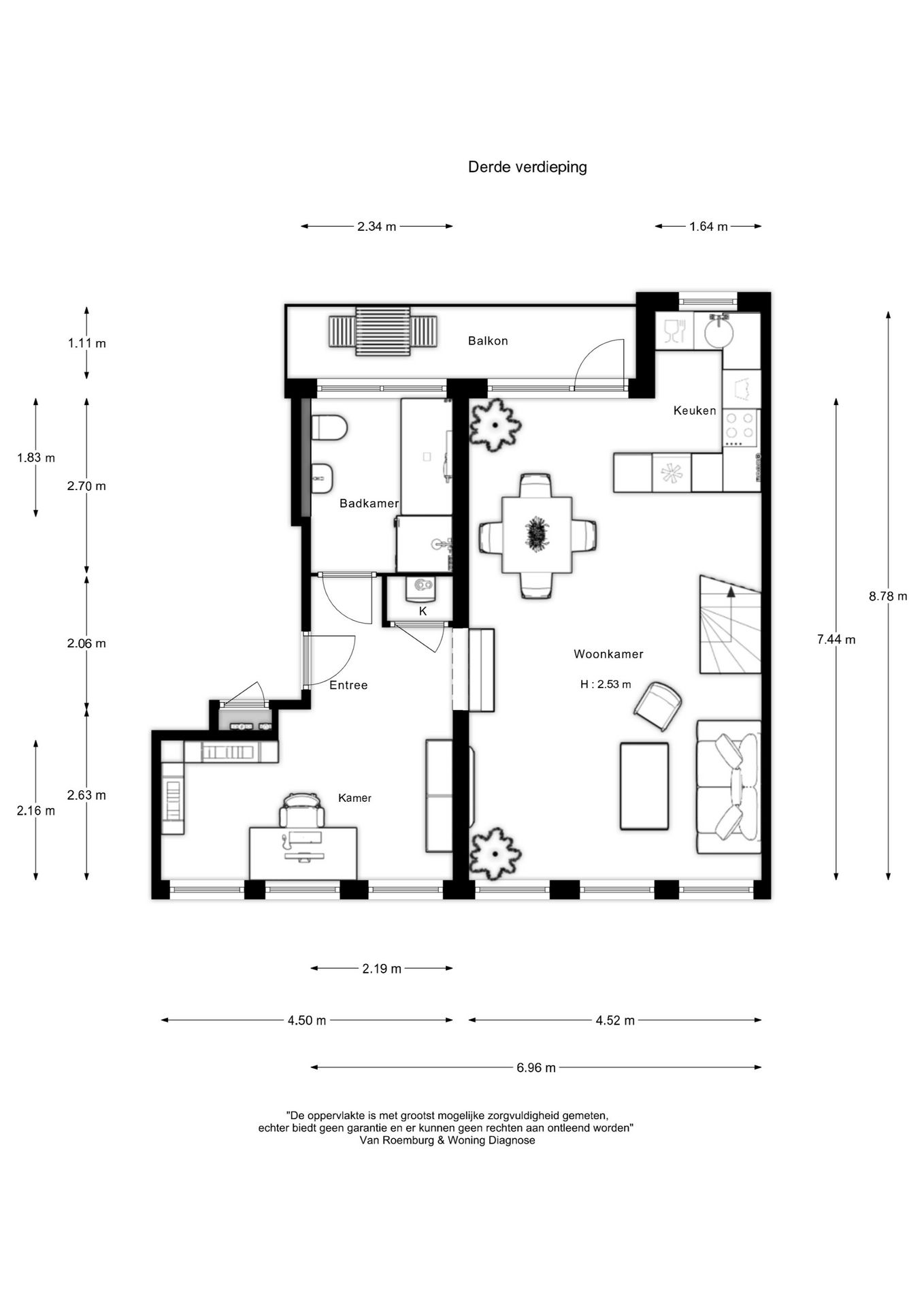 Bright Maisonette with Balcony and Rooftop Terrace in Czaar Peterbuurt — 30