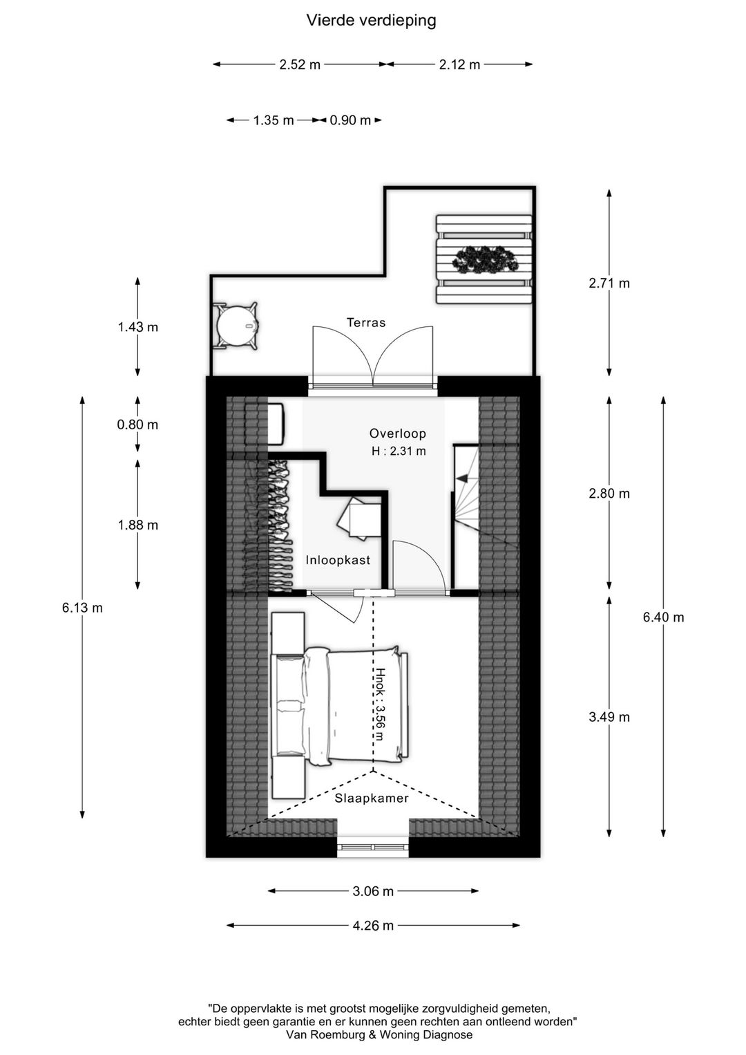 Bright Maisonette with Balcony and Rooftop Terrace in Czaar Peterbuurt — 31