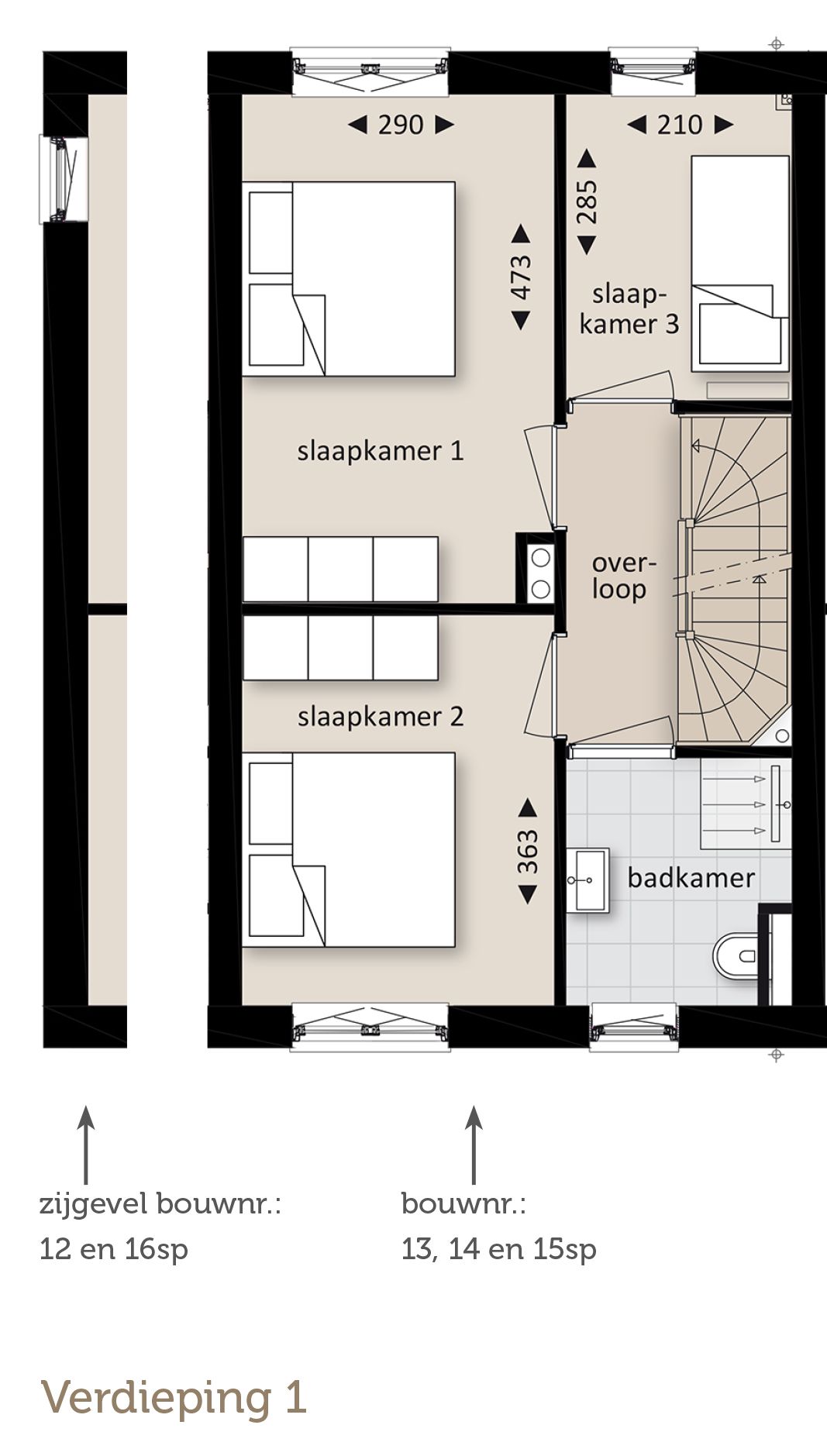Foto 3 van Type A (Bouwnr. 13)
