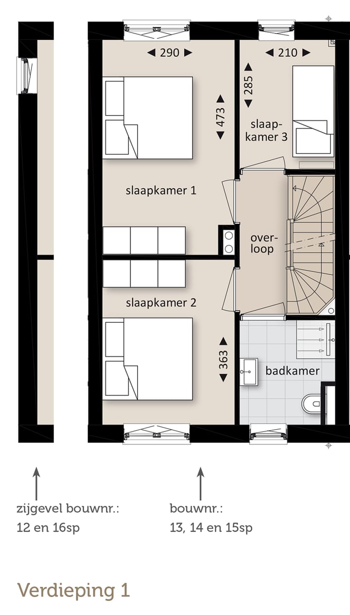 Foto 3 van Type A (Bouwnr. 16)