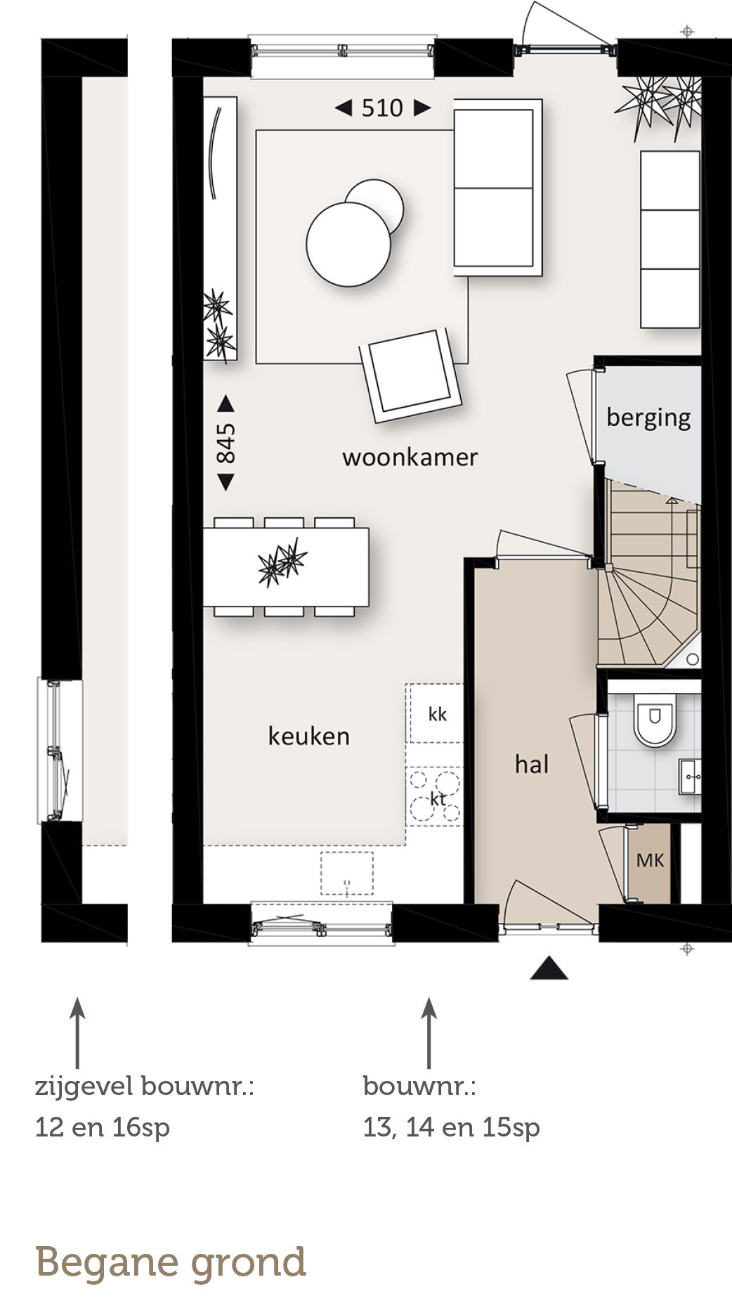 Foto 2 van Type A (Bouwnr. 13)