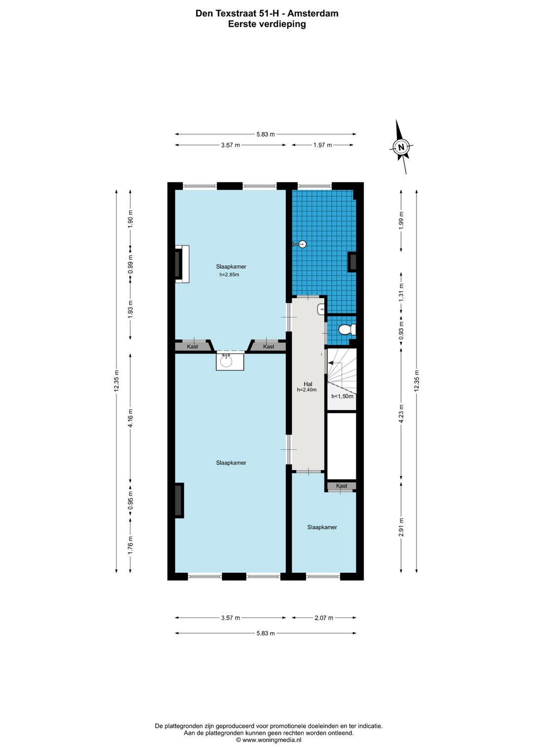 Foto 43 van Den Texstraat 51-H