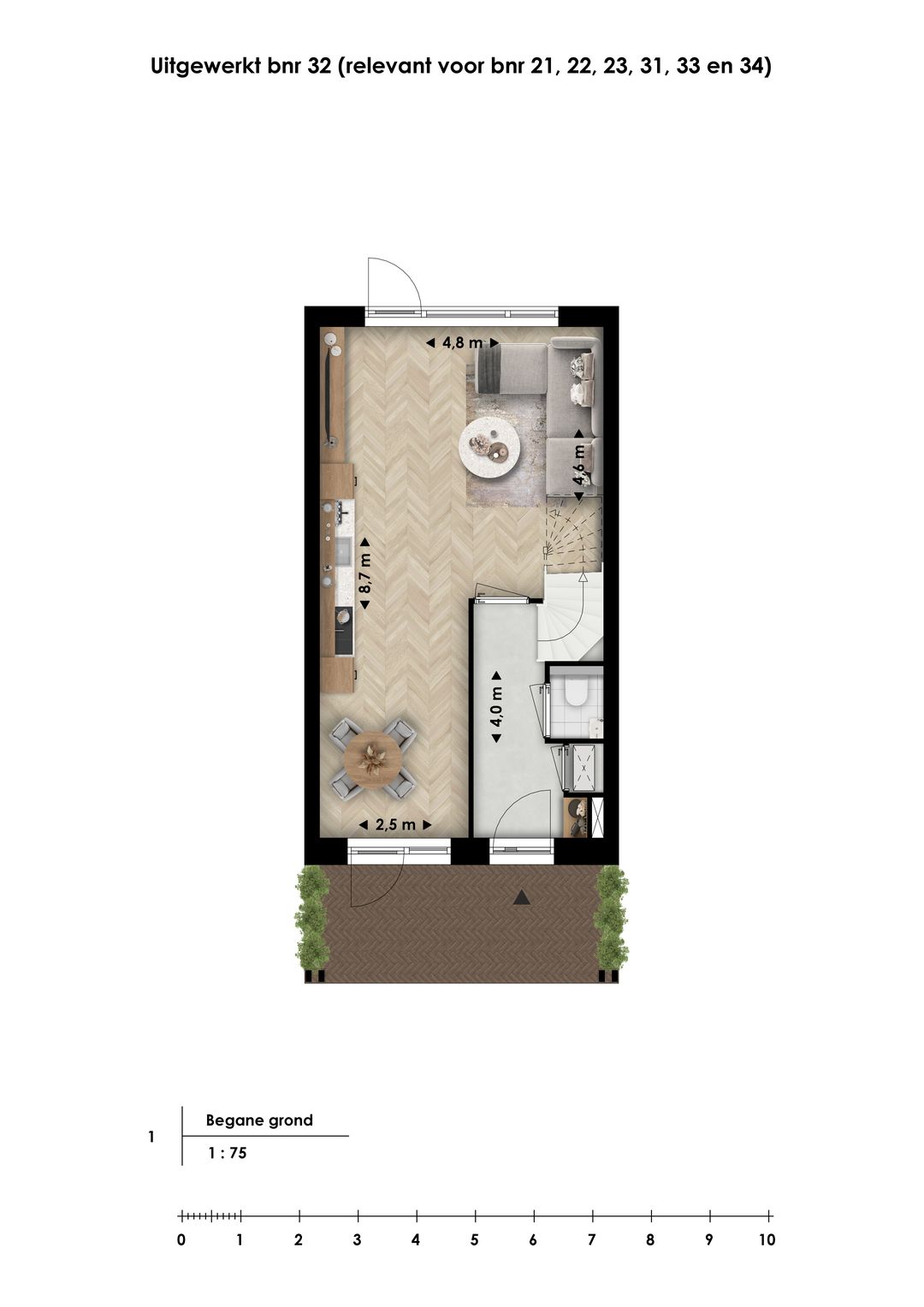 Foto 7 van Tussenwoning Compact (Bouwnr. 22)