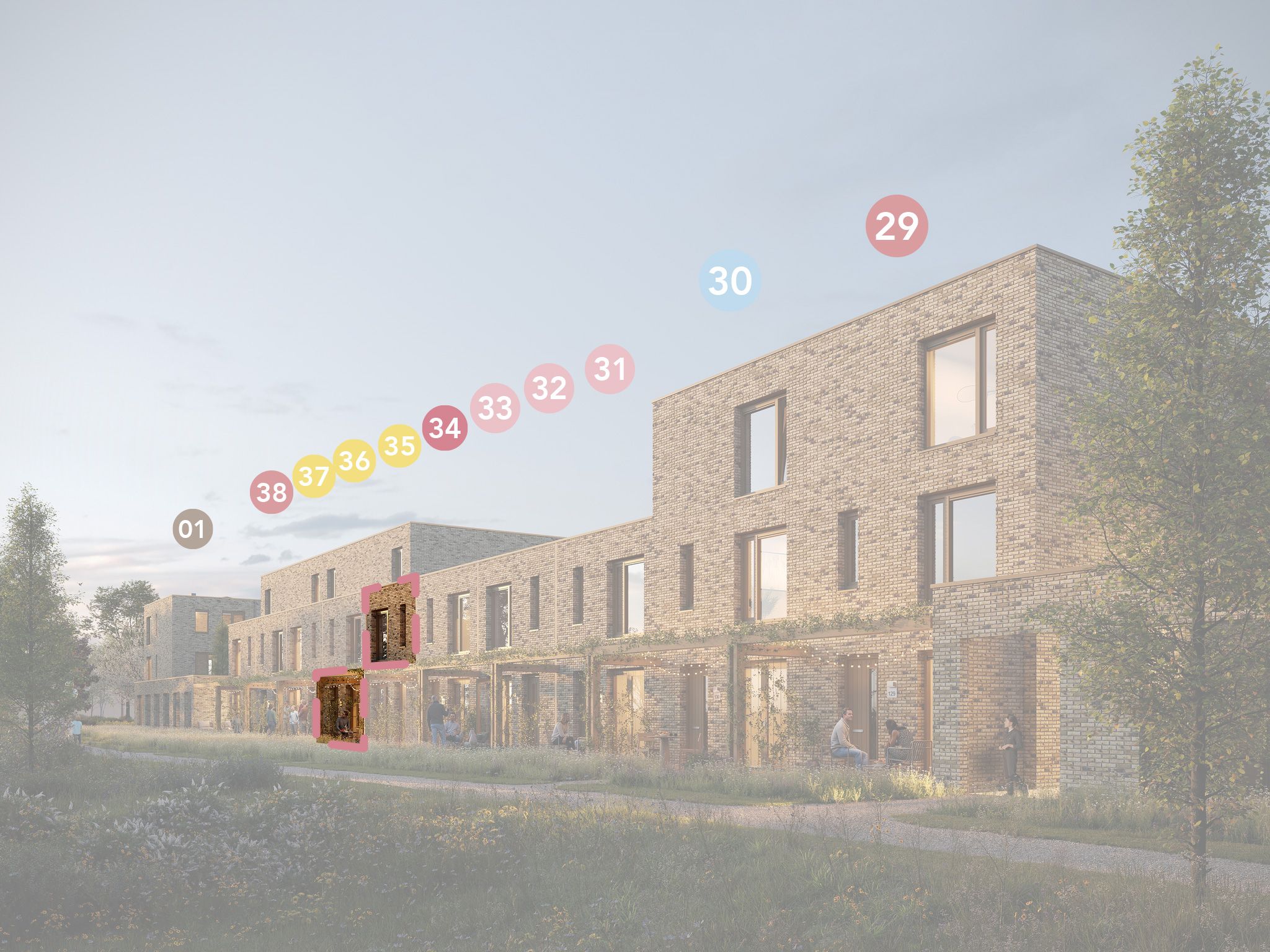 Tussenwoning Compact (Bouwnr. 34) false
