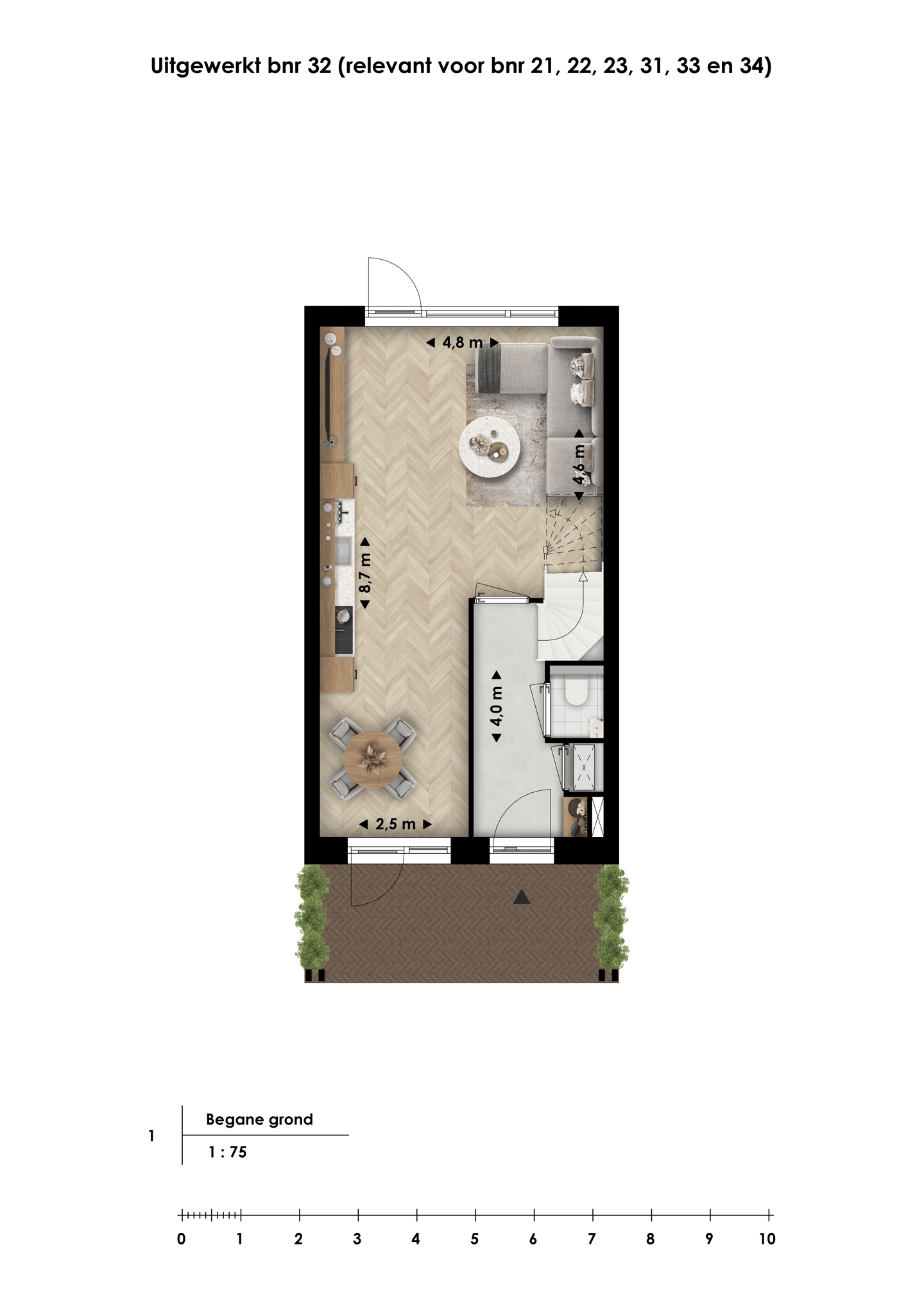 Foto 5 van Tussenwoning Compact (Bouwnr. 31)
