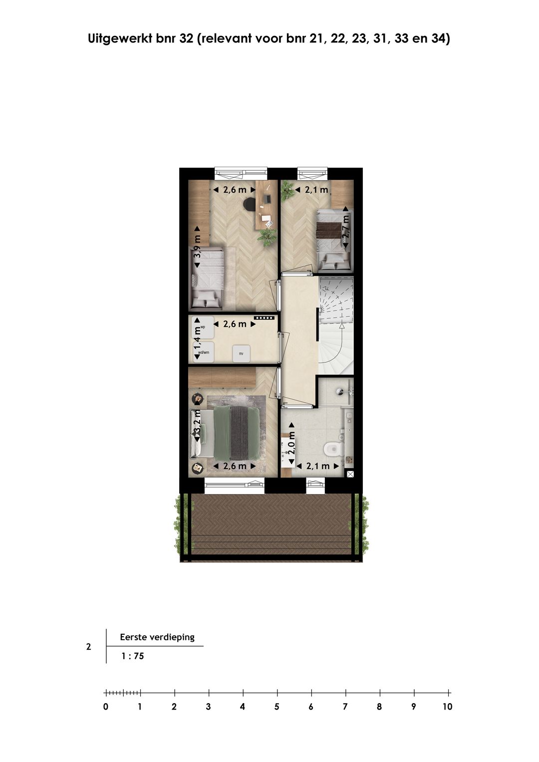 Foto 7 van Tussenwoning Compact (Bouwnr. 23)