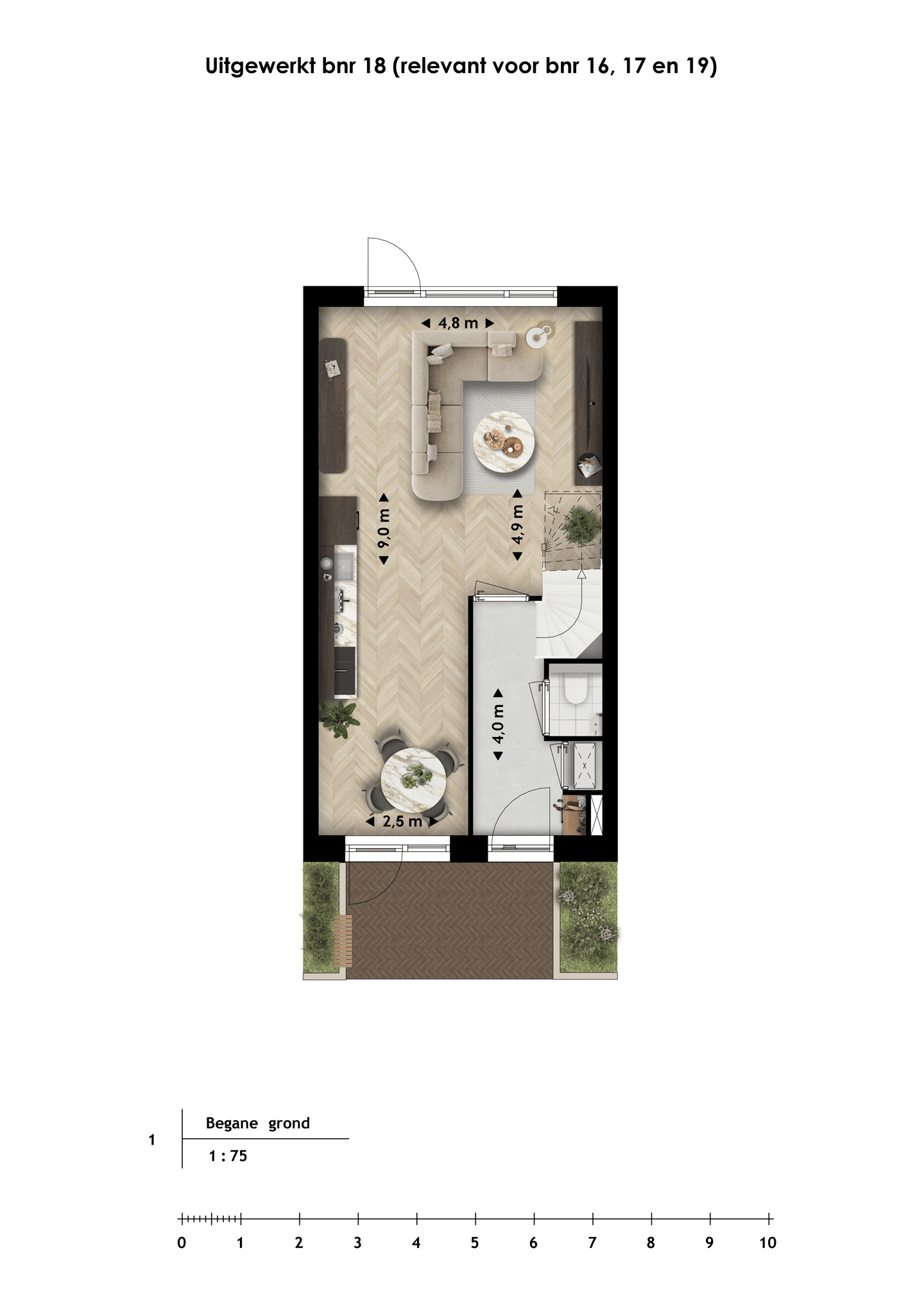 Foto 4 van Drielaagse woning (Bouwnr. 16)