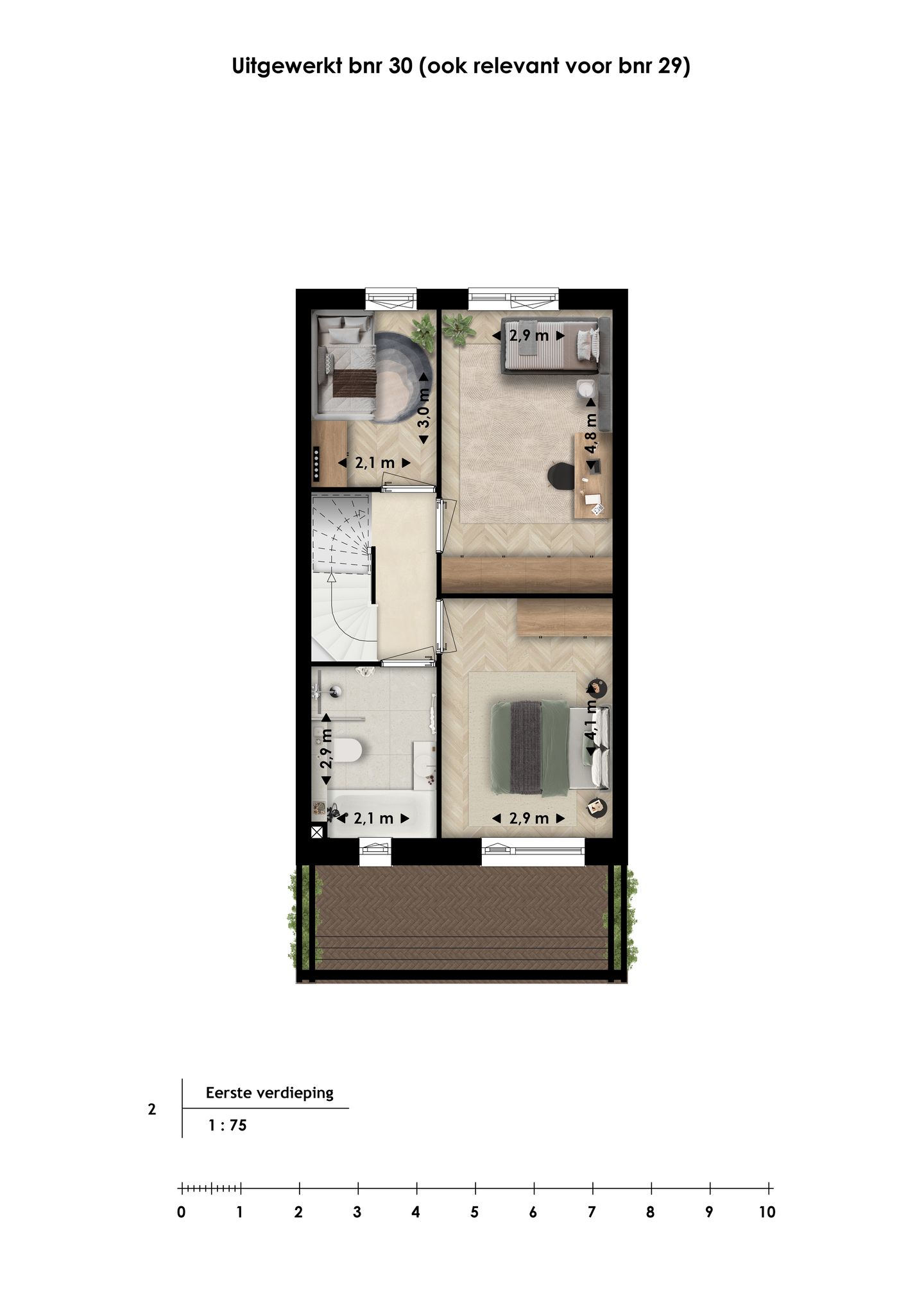 Foto 5 van Eindwoning (Bouwnr. 29)