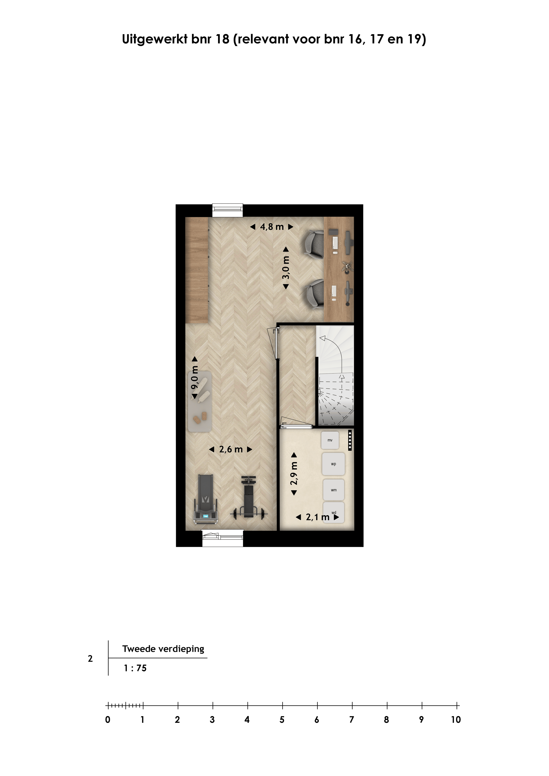Foto 6 van Drielaagse woning (Bouwnr. 16)