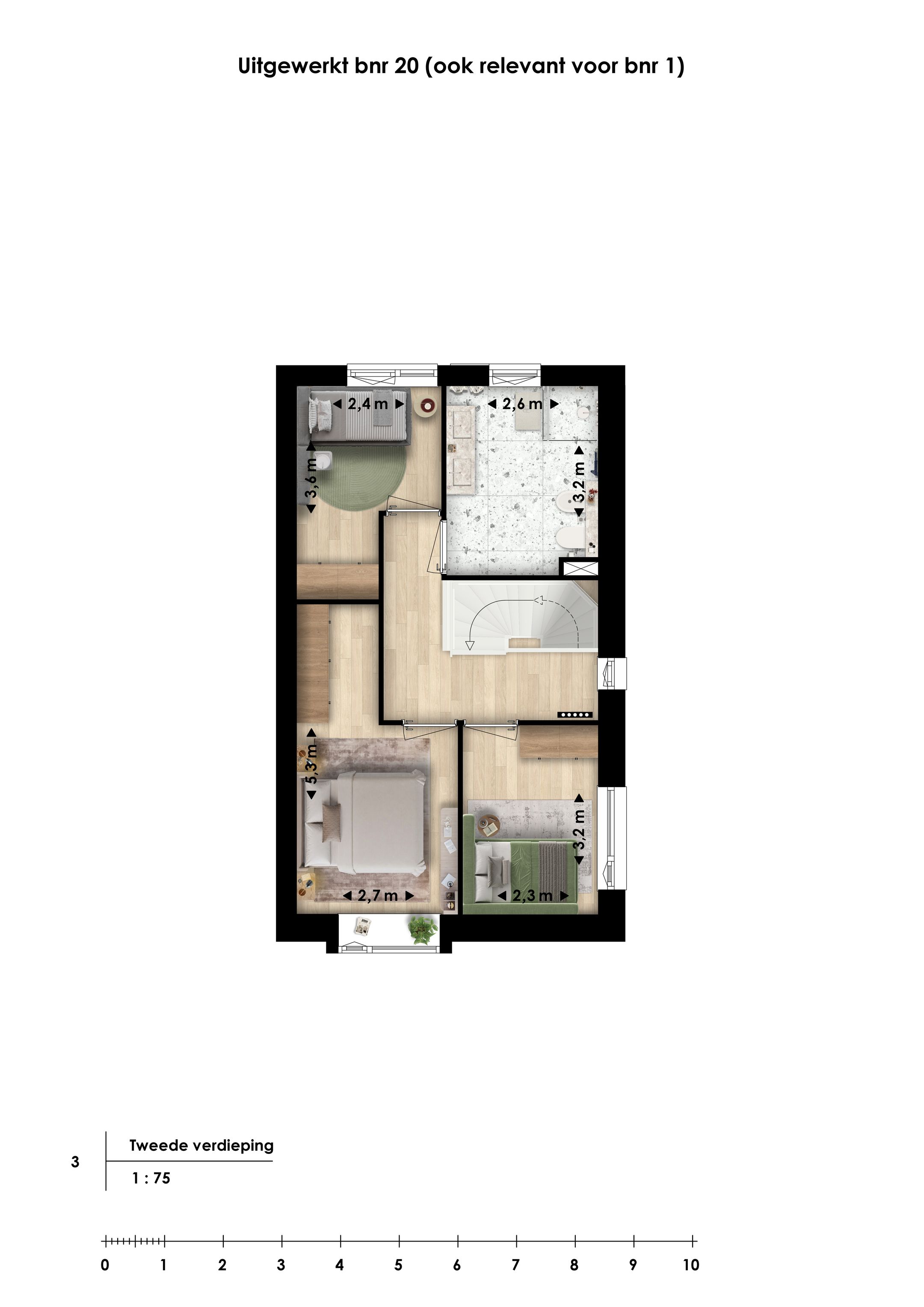 Foto 9 van Woonwerk woning (Bouwnr. 1)
