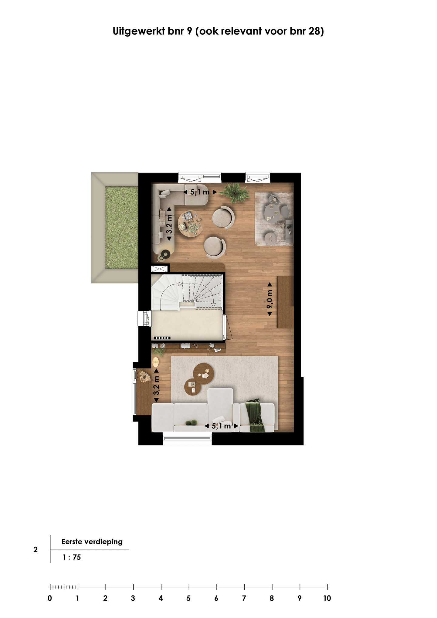 Foto 10 van Woonwerk woning (Bouwnr. 28)