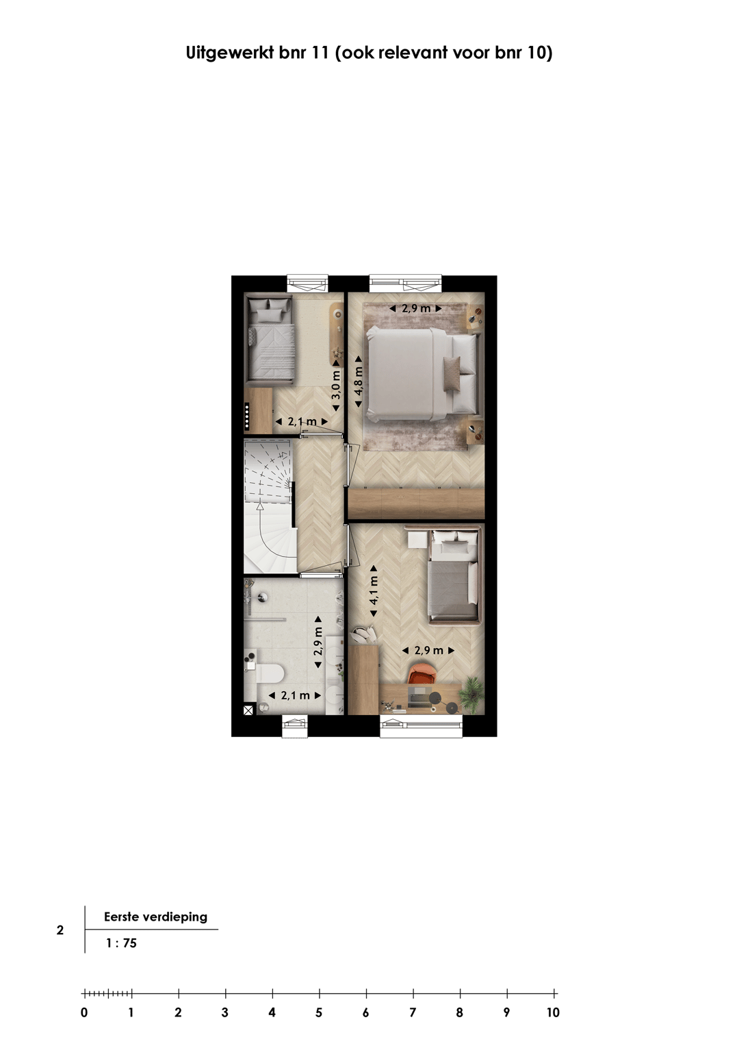 Foto 8 van Eindwoning (Bouwnr. 10)