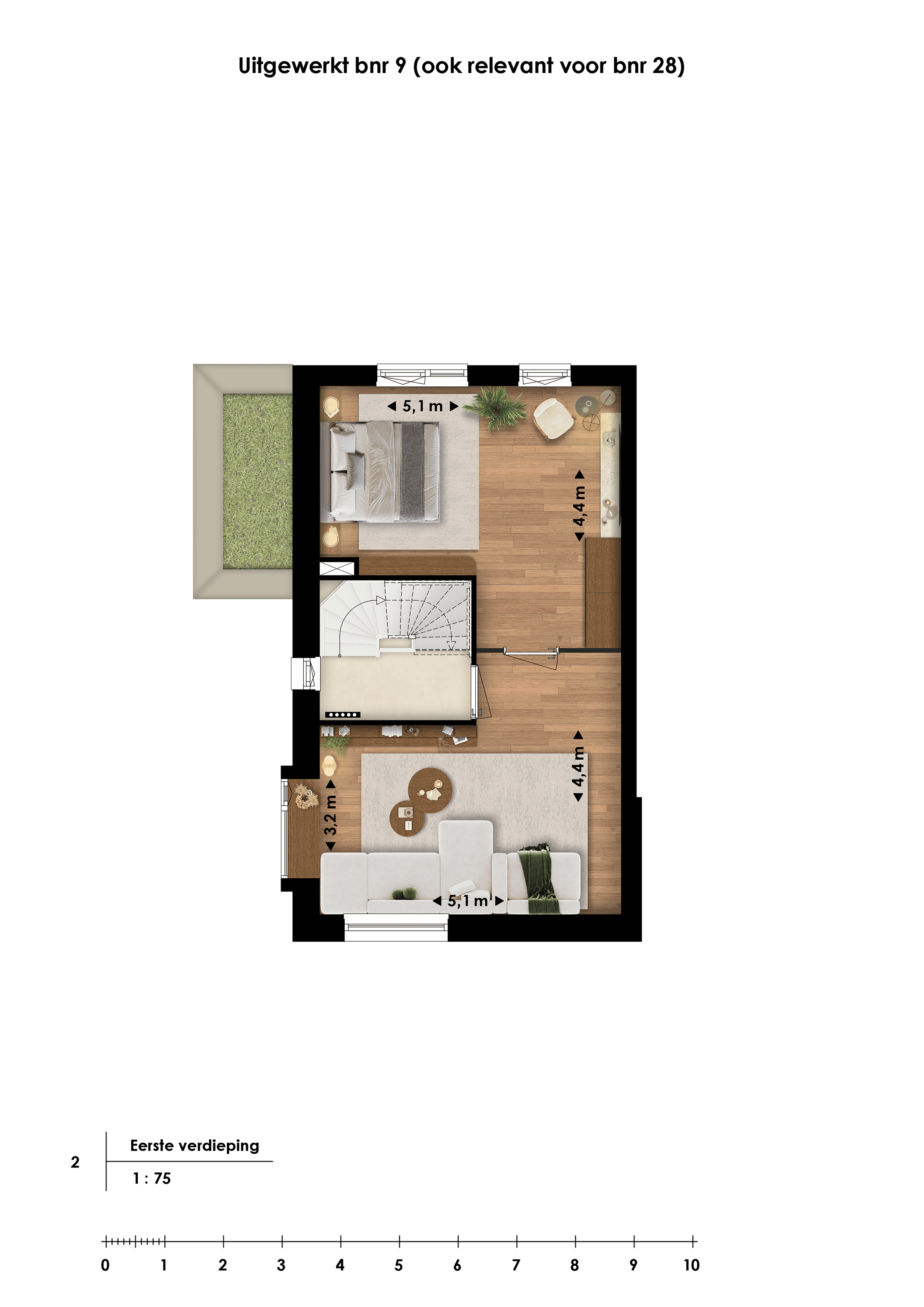 Foto 9 van Woonwerk woning (Bouwnr. 28)