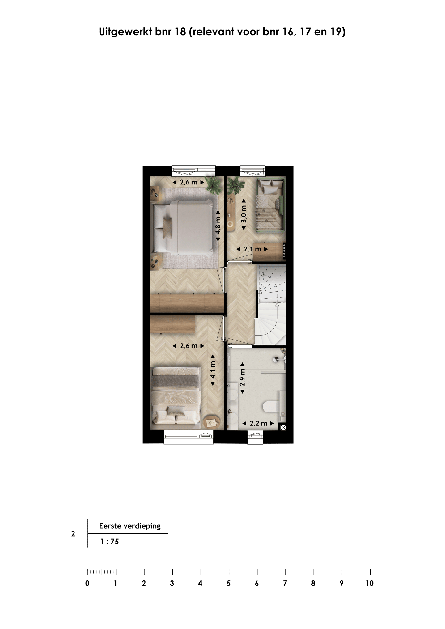Foto 5 van Drielaagse woning (Bouwnr. 16)