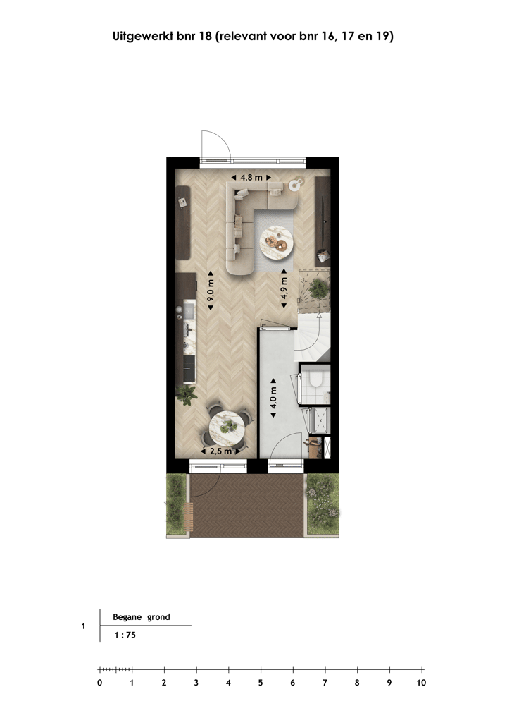 Photo 5 of Drielaagse woning (Bouwnr. 17)