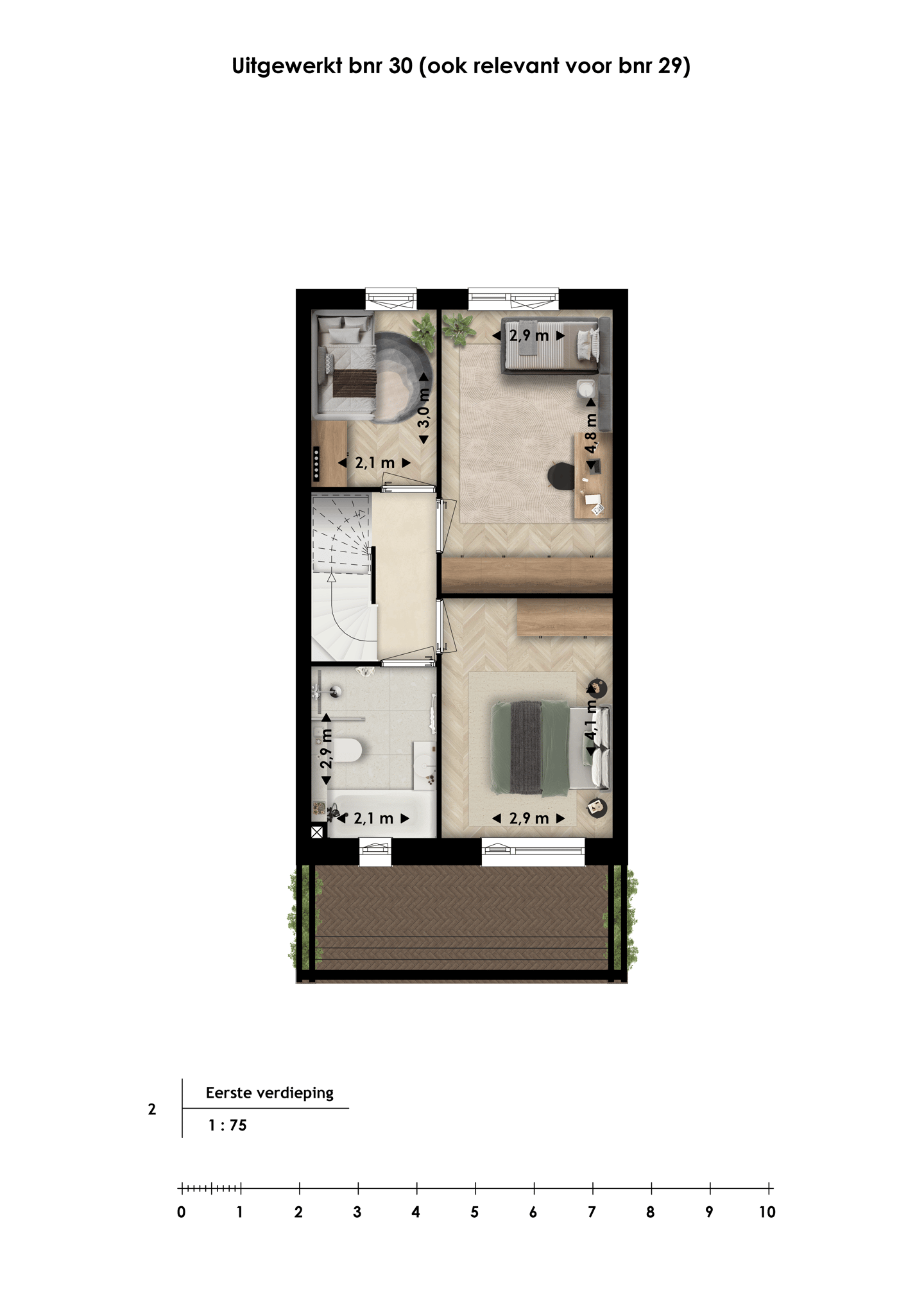 Photo 5 of Drielaagse woning (Bouwnr. 30)