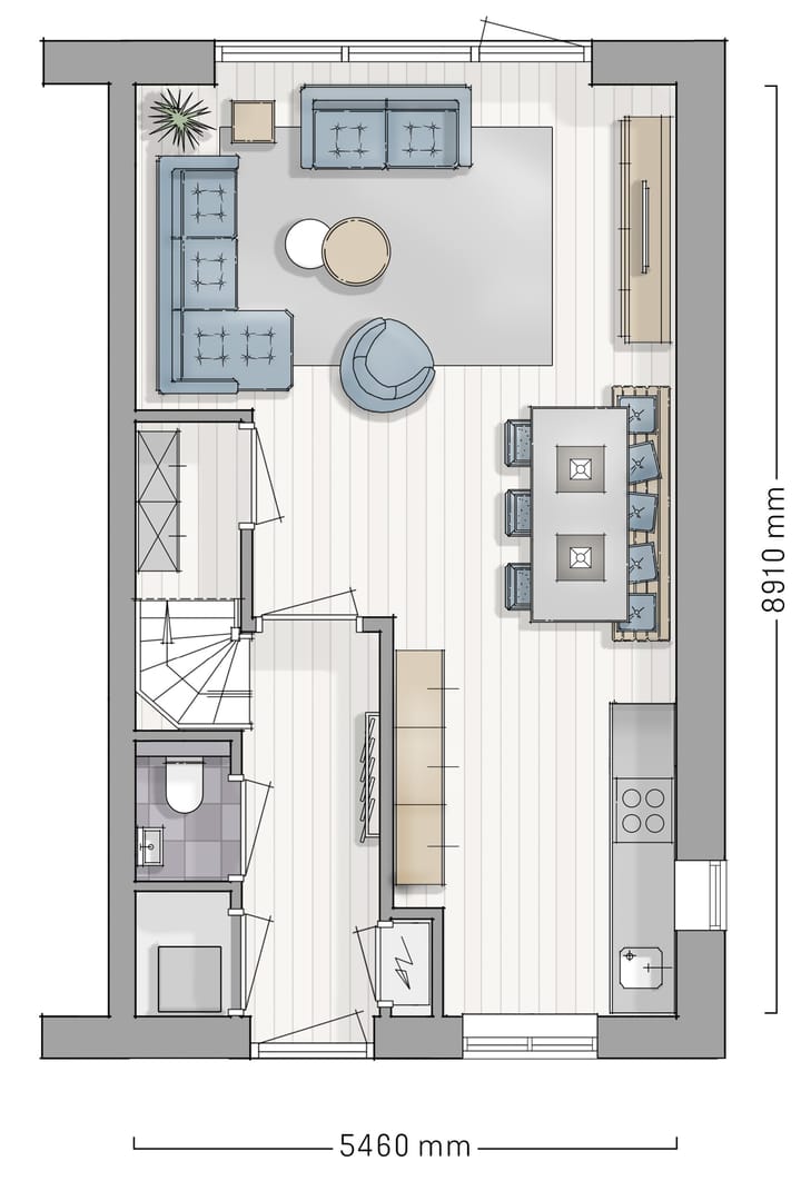 Foto 3 van Connect - Mortiere | 2-1 kapwoning bnr. 19