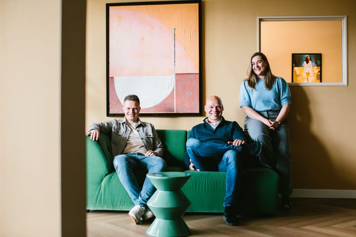 Een promotiefoto voor op kantoor