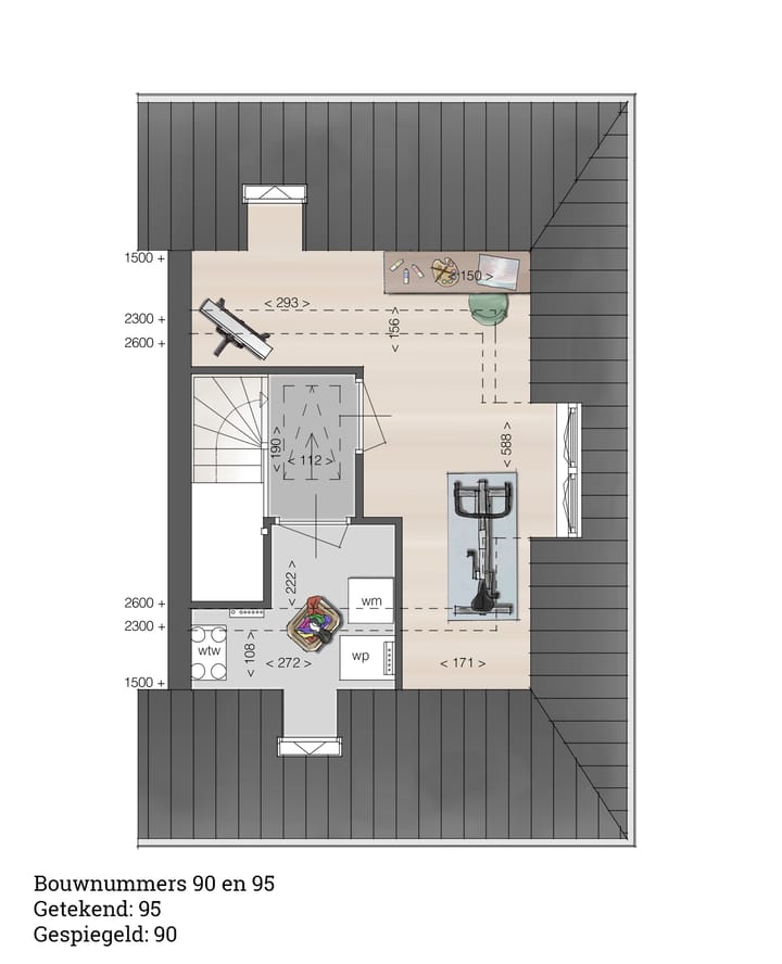 Foto 5 van Tussenwoning (Bouwnr. 91)