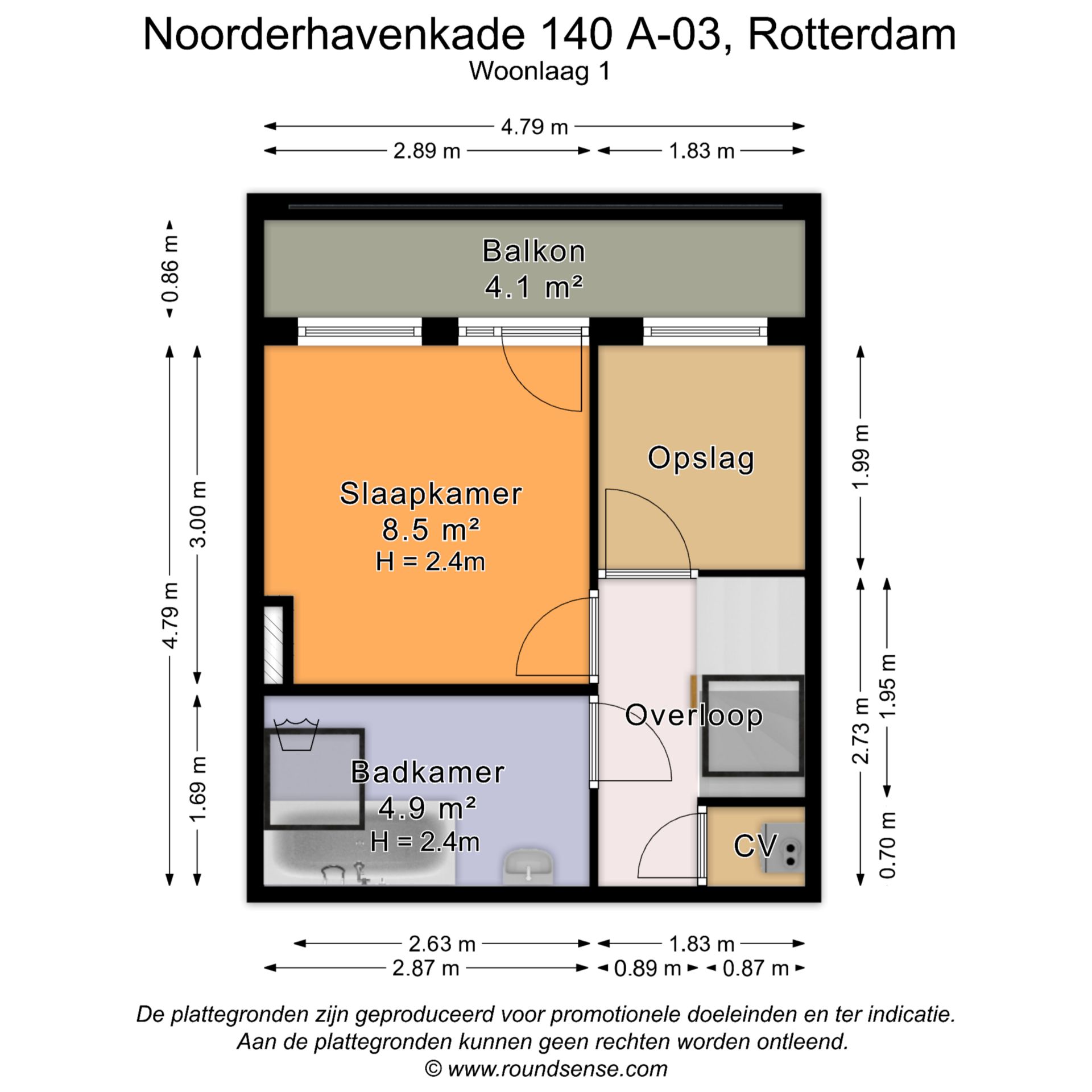 Atmospheric Double Upper House with Two Balconies and Green Views in Rotterdam-Noord — 33