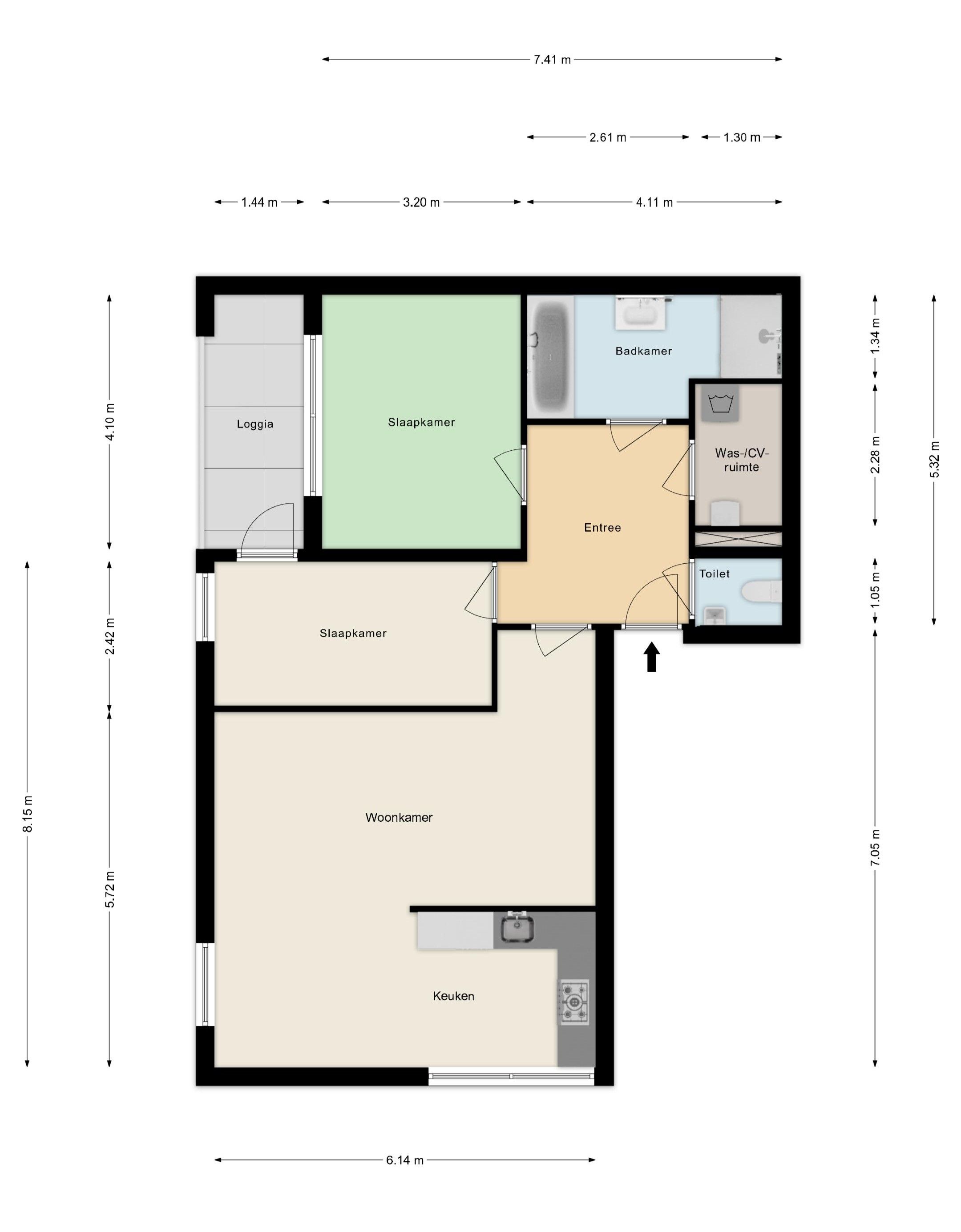 Bright Corner Apartment with Parking in Sought-After Villapark-Sint Pieter — 33