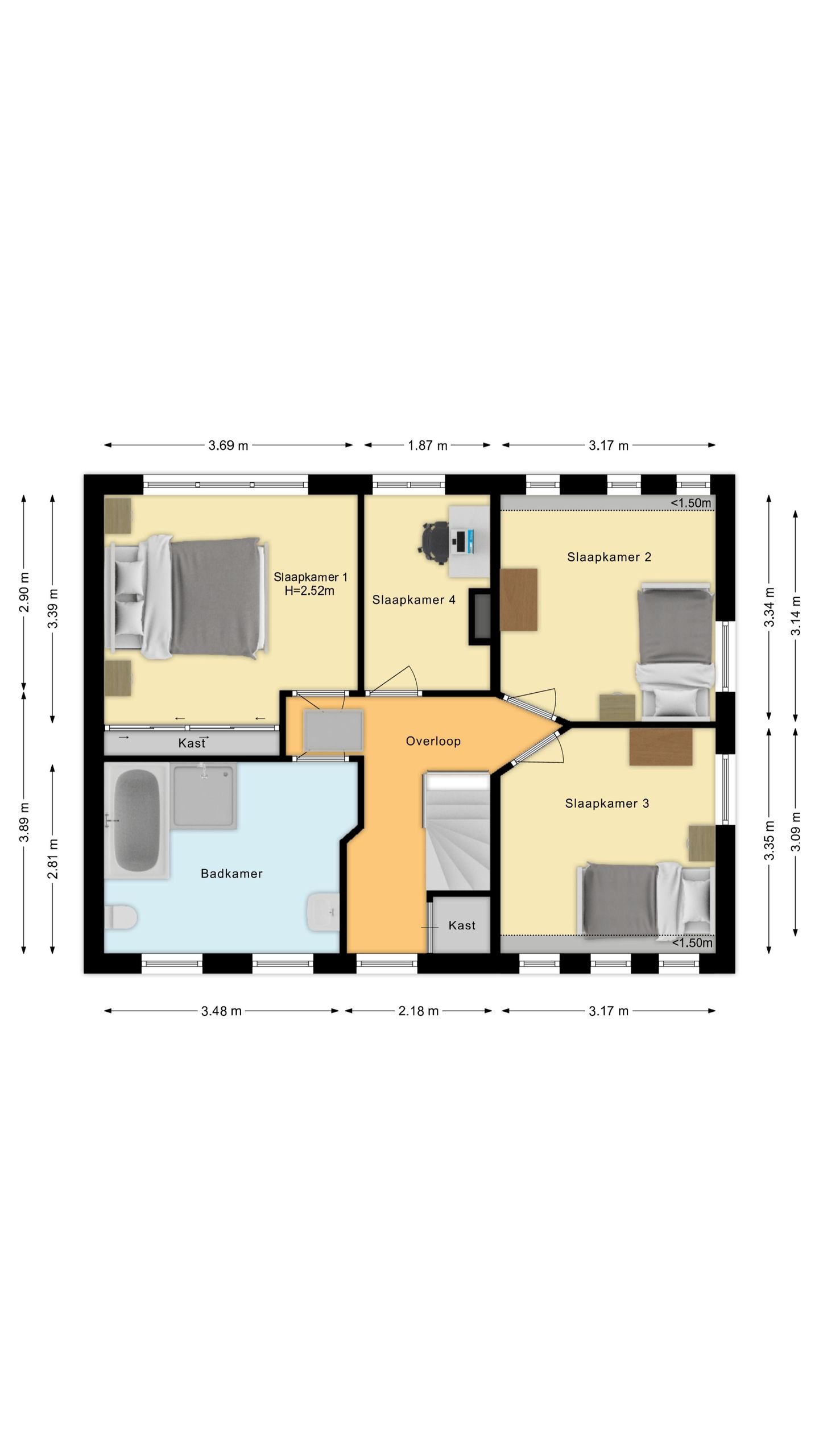 Spacious and Sustainable Corner Home with Private Garage in Oud Dongen — 44