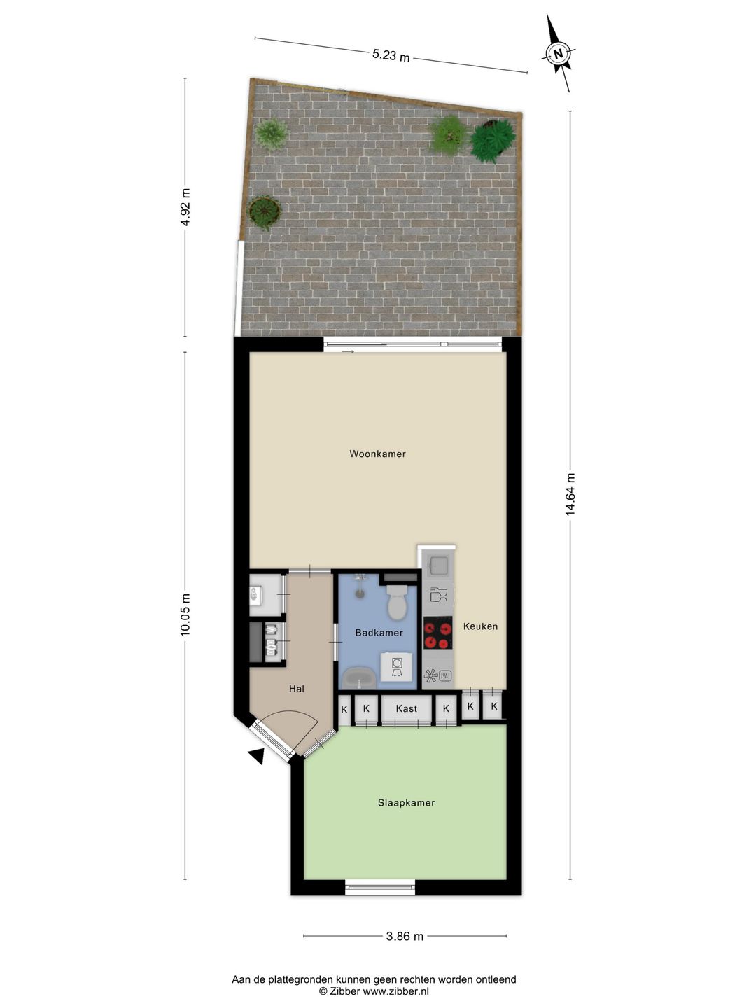 Modern Ground Floor Apartment with Private Garden in Boxtel — 22