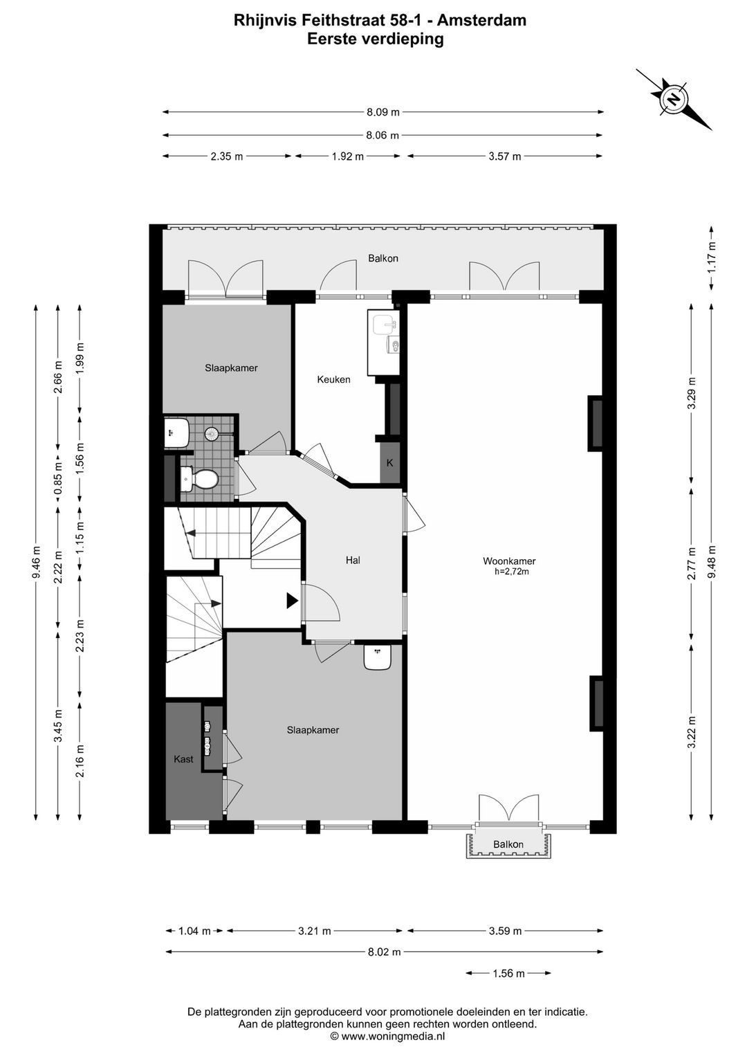 Foto 31 van Rhijnvis Feithstraat 58-1