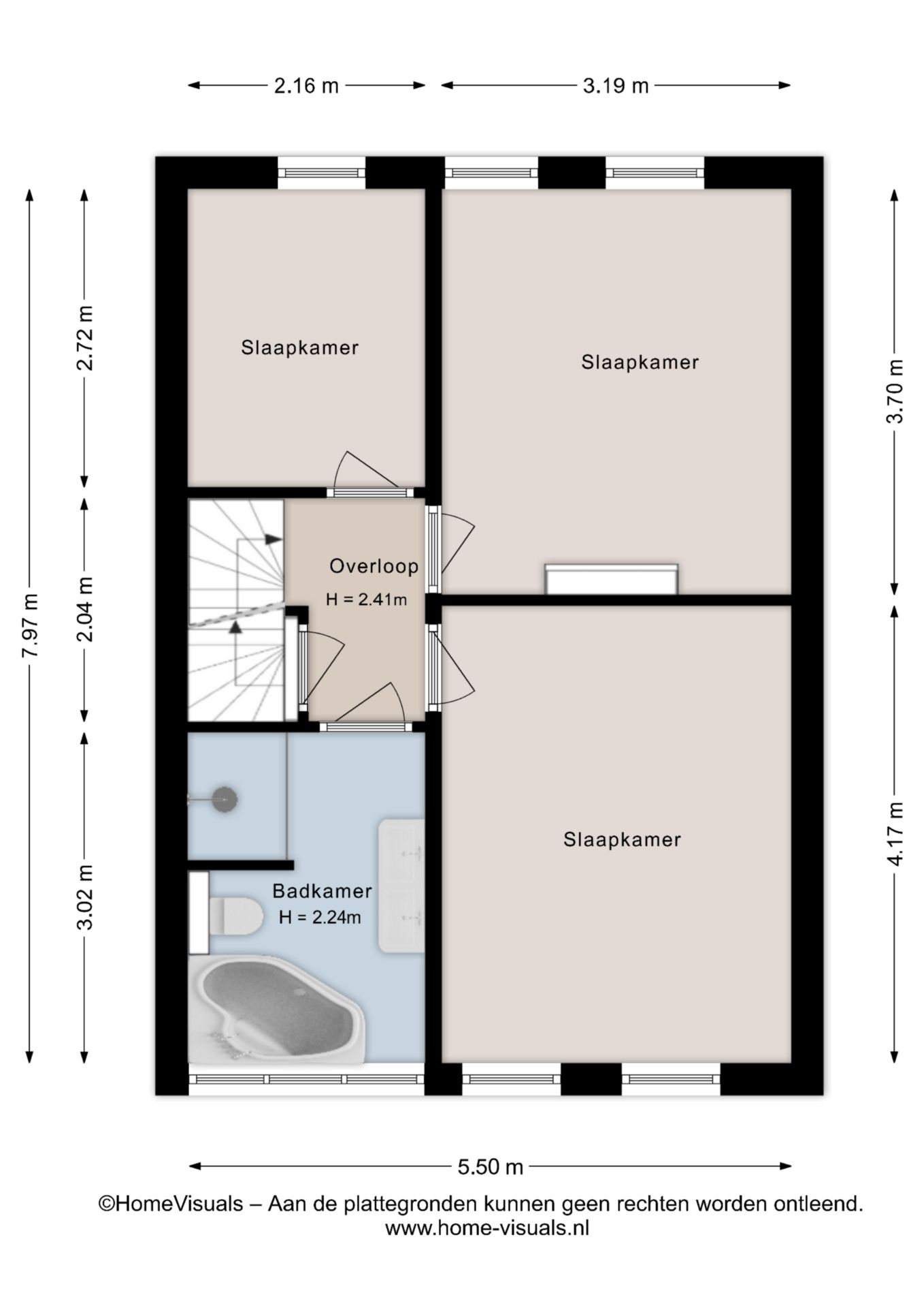 Spacious and Move-in Ready Terraced Home with Modern Bathroom and Sunny Garden in Emmeloord — 48