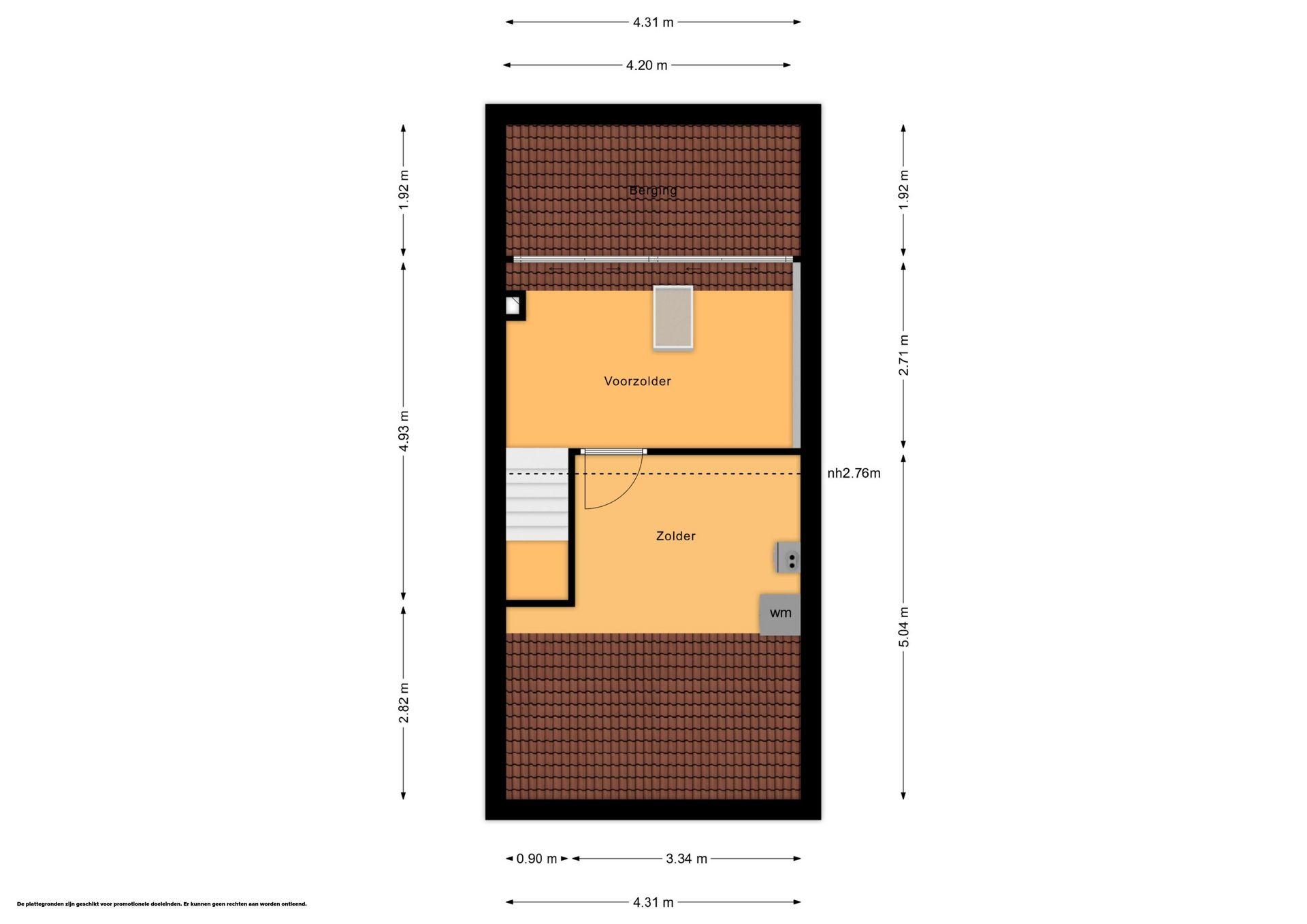 Well-maintained Terraced House in Green Doetinchem with Driveway — 42