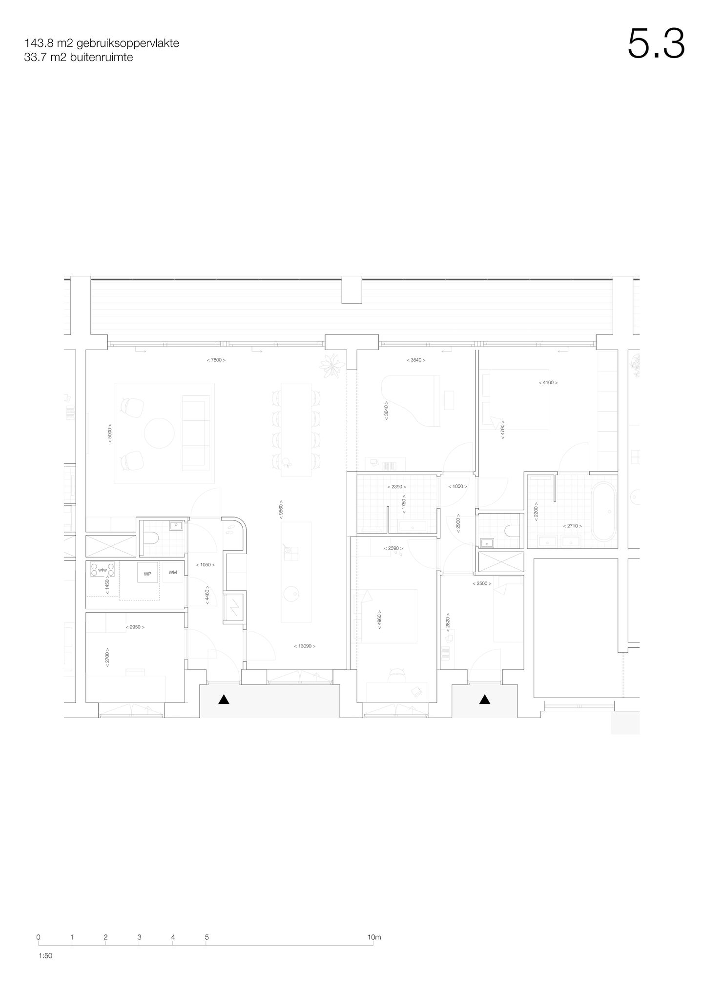 Photo 14 of Vier/vijfkamerappartement (Bouwnr. 5.3)
