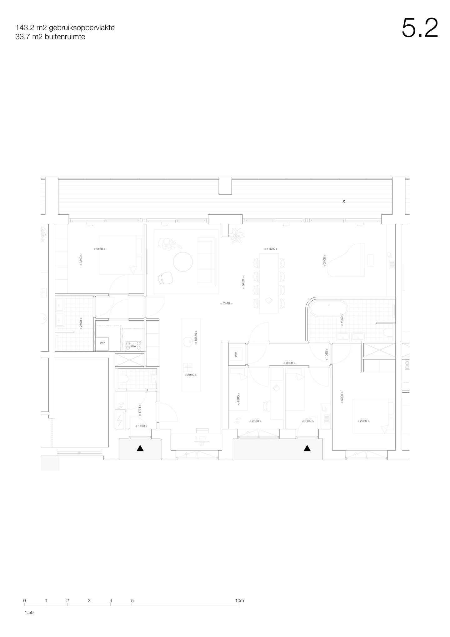 Foto 14 van Vier/vijfkamerappartement (Bouwnr. 5.2)