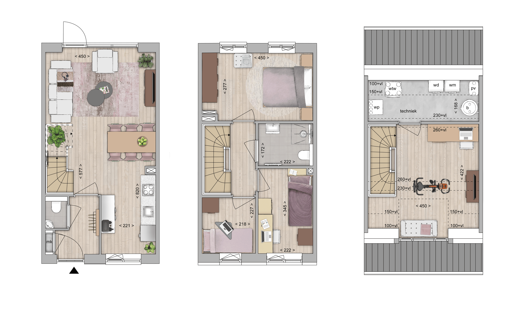 Foto 12 van Tussenwoning (Bouwnr. C12)