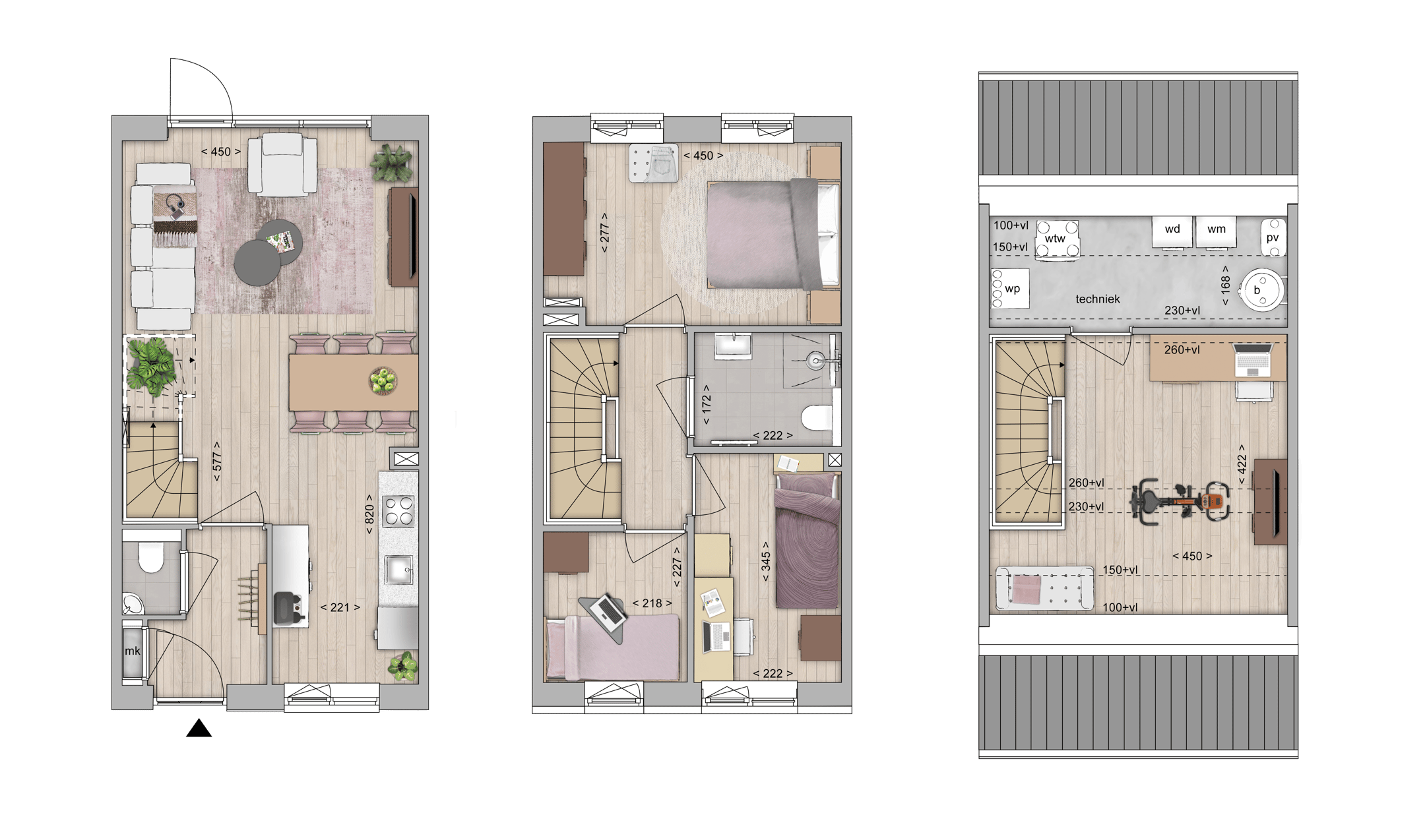 Photo 6 of Tussenwoning (Bouwnr. A12)