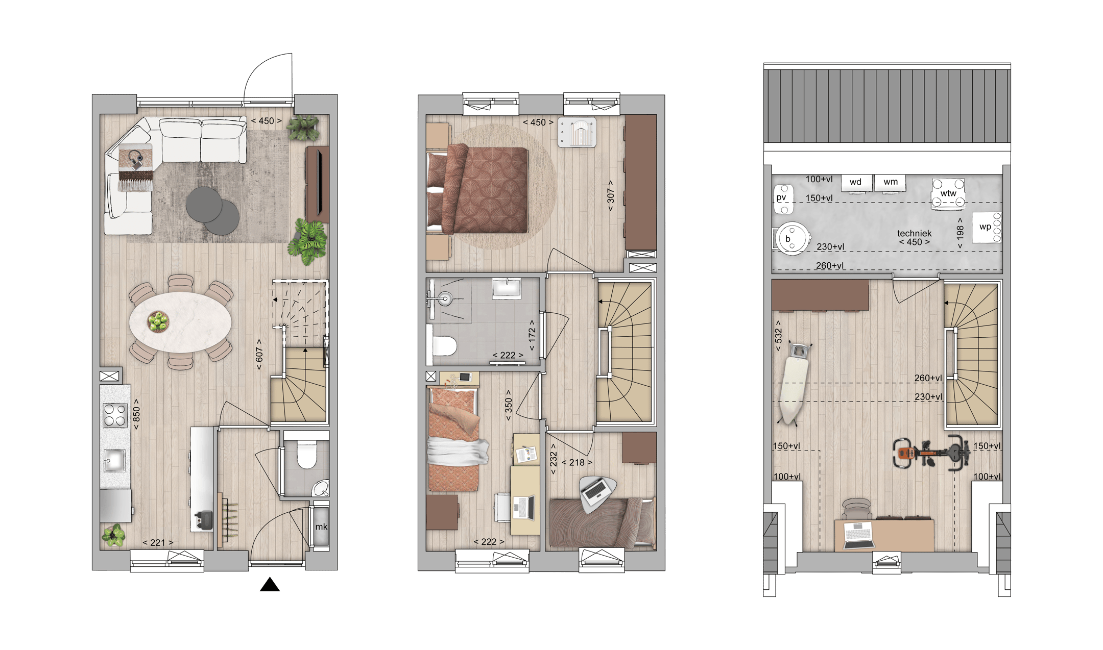 Foto 6 van Tussenwoning (Bouwnr. D5)