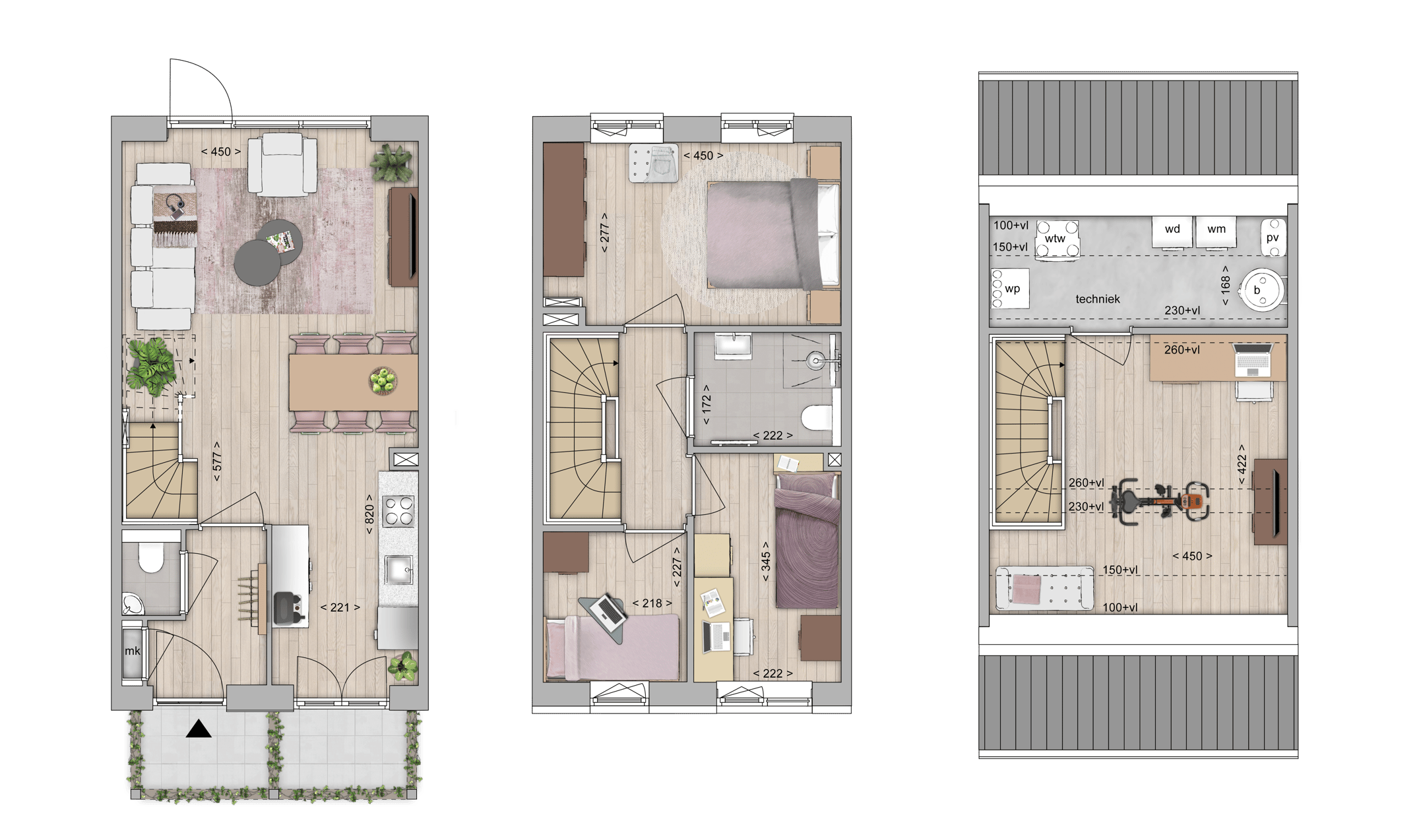 Foto 6 van Tussenwoning (Bouwnr. C16)