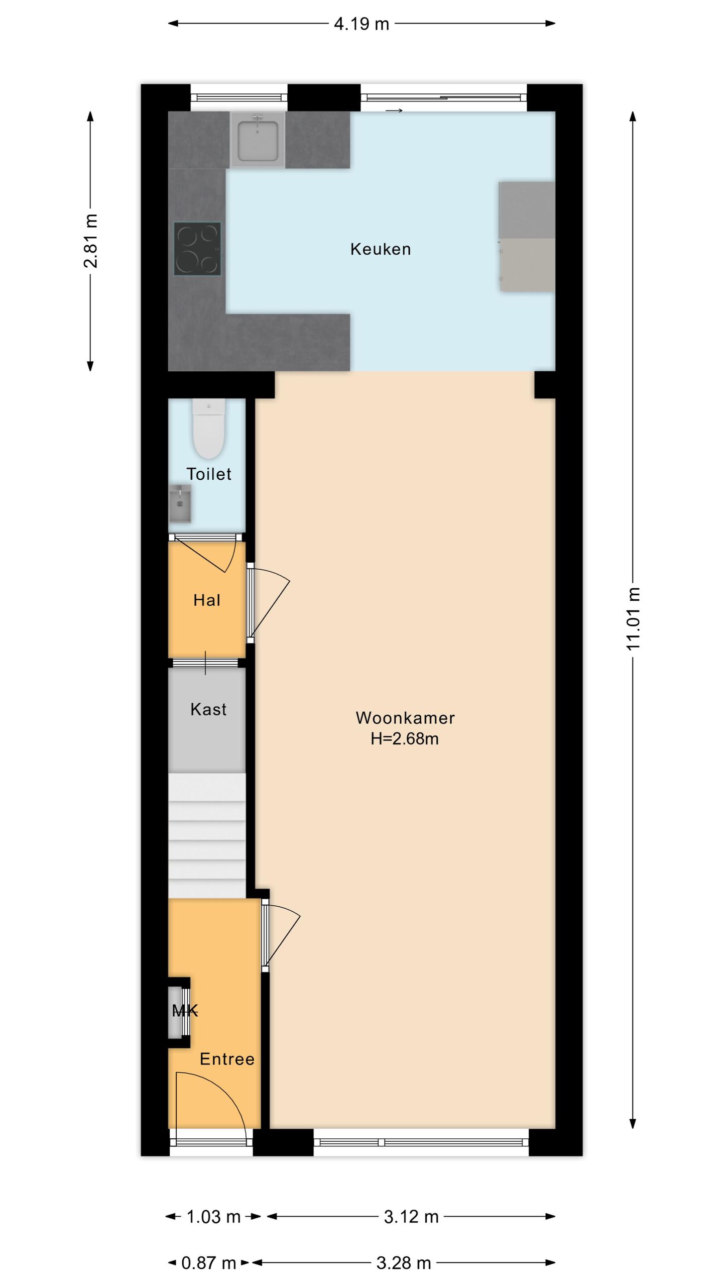 Foto 40 van Kortenaerstraat 89