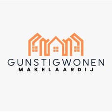 Gunstig Wonen Makelaardij B.V. Bedrijfsmakelaar Logo