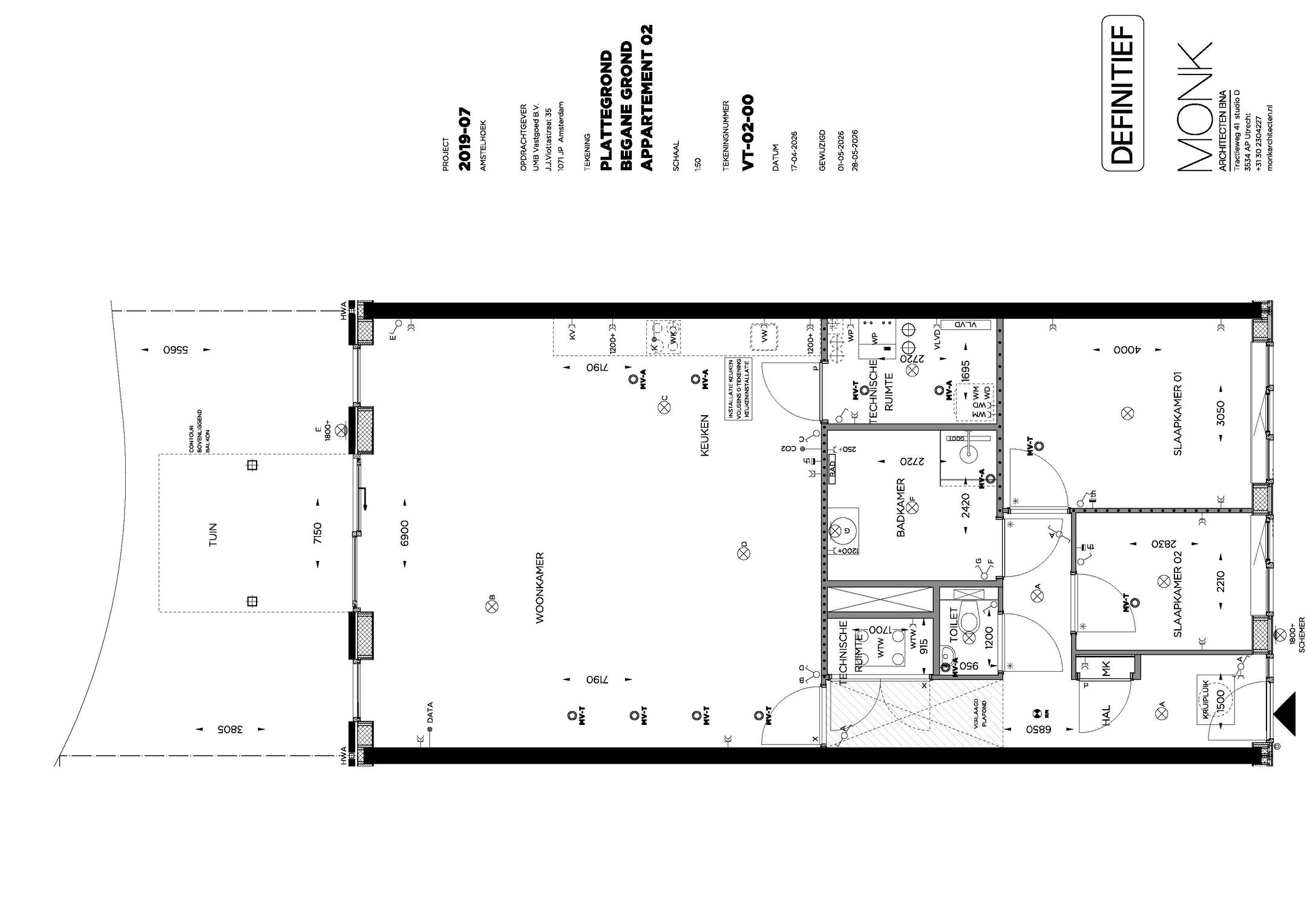 Foto 3 van Type A appartement (Bouwnr. A2)