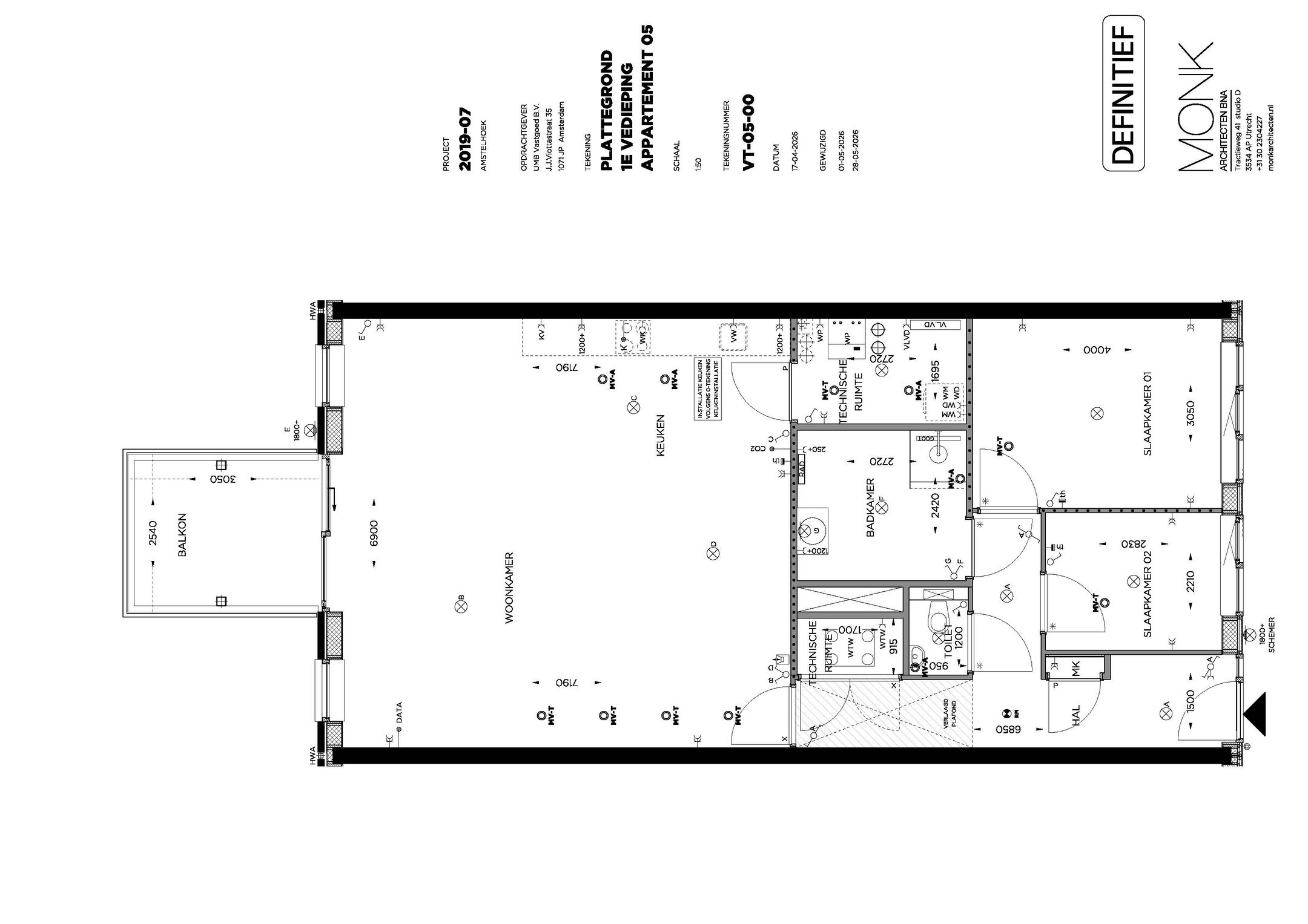 Foto 3 van Type A appartement (Bouwnr. A5)